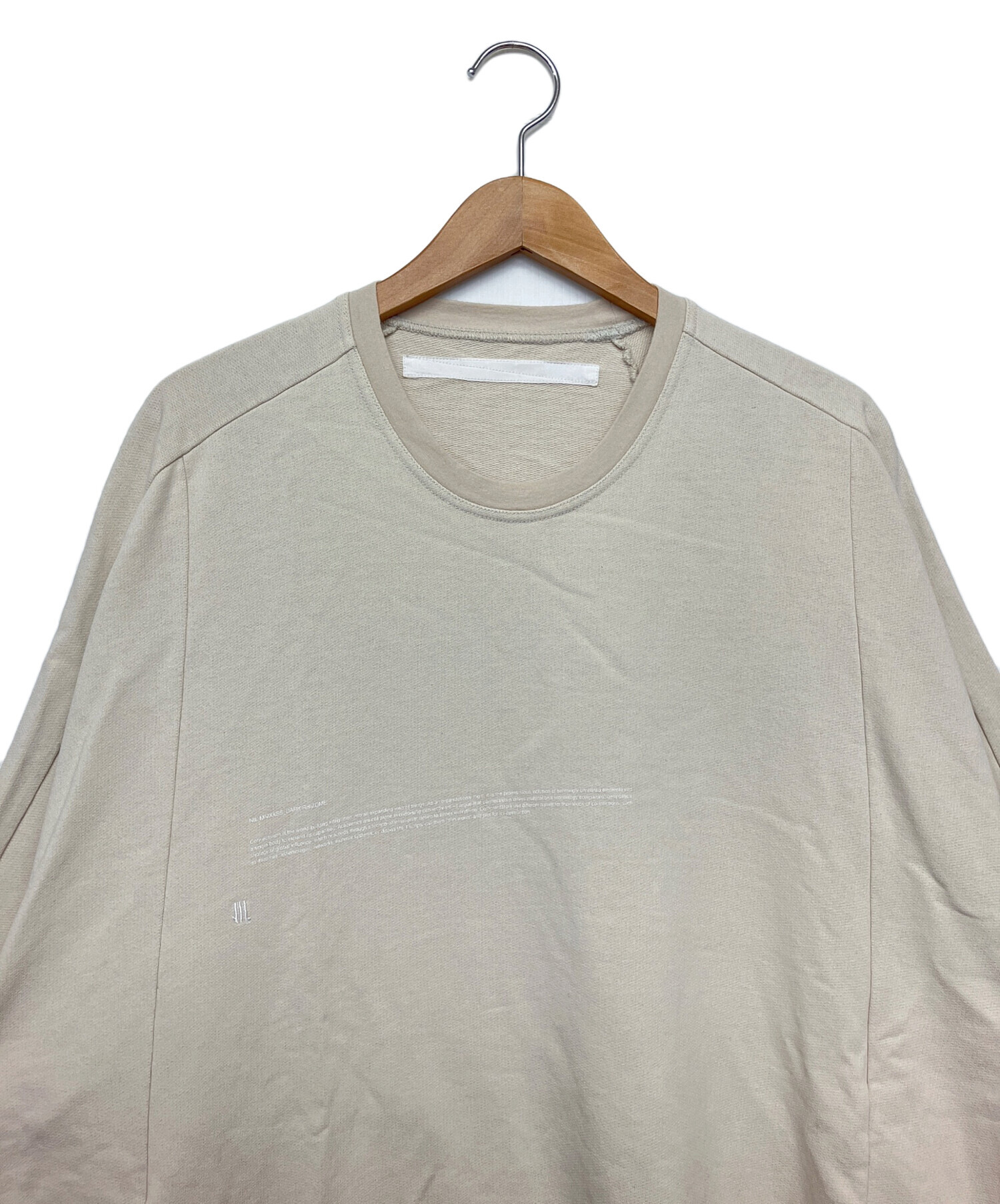 中古・古着通販】JULIUS (ユリウス) スウェット ベージュ サイズ:1