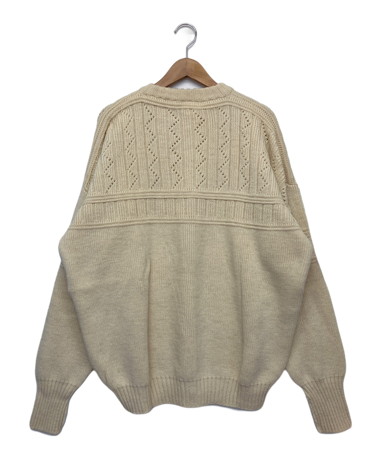 中古・古着通販】L.L.Bean (エルエルビーン) 厚手ニット ベージュ