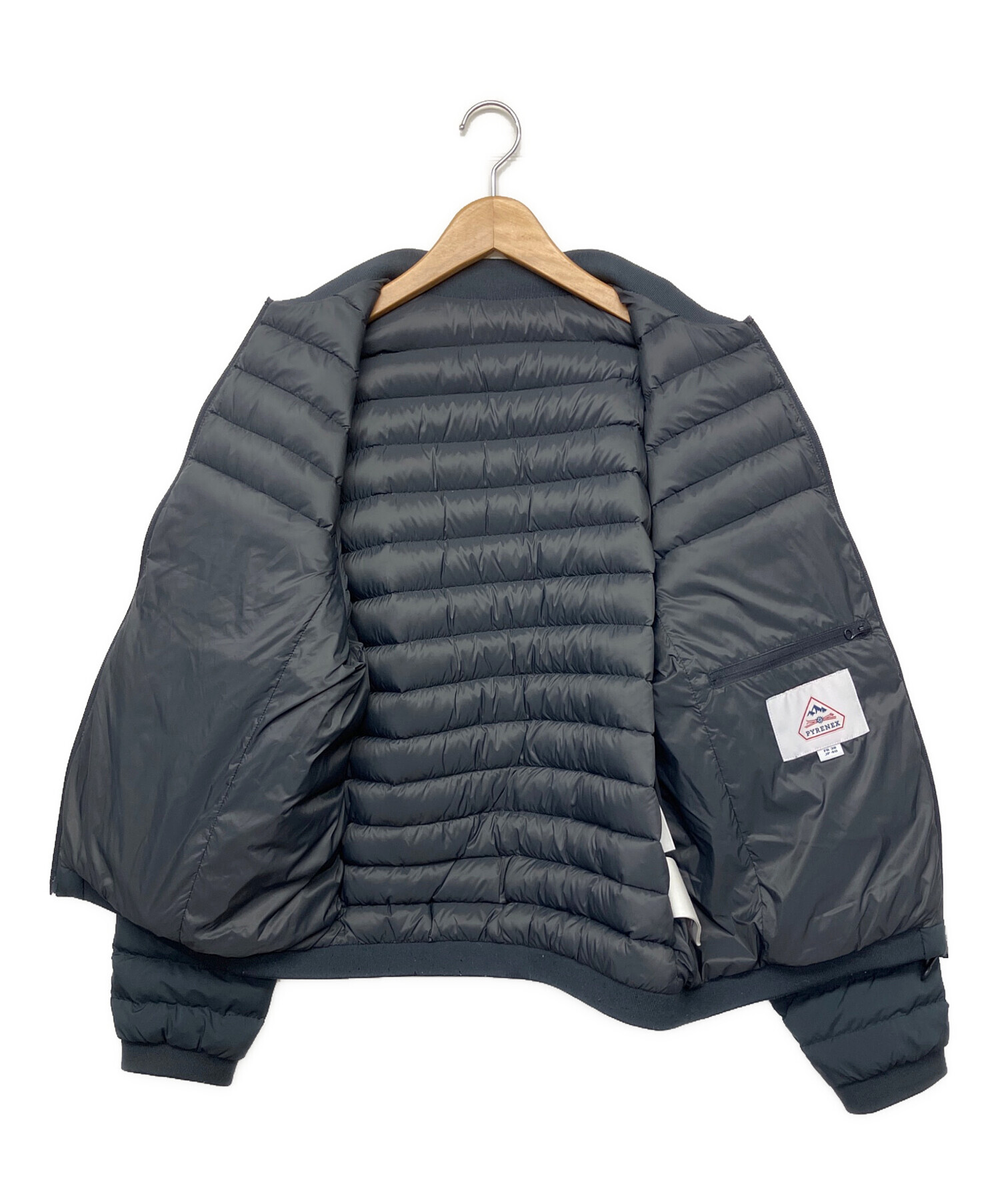 PYRENEX ネイビーダウンジャケット 中古・古着通販】Pyrenex (ピレネックス) ライトダウン