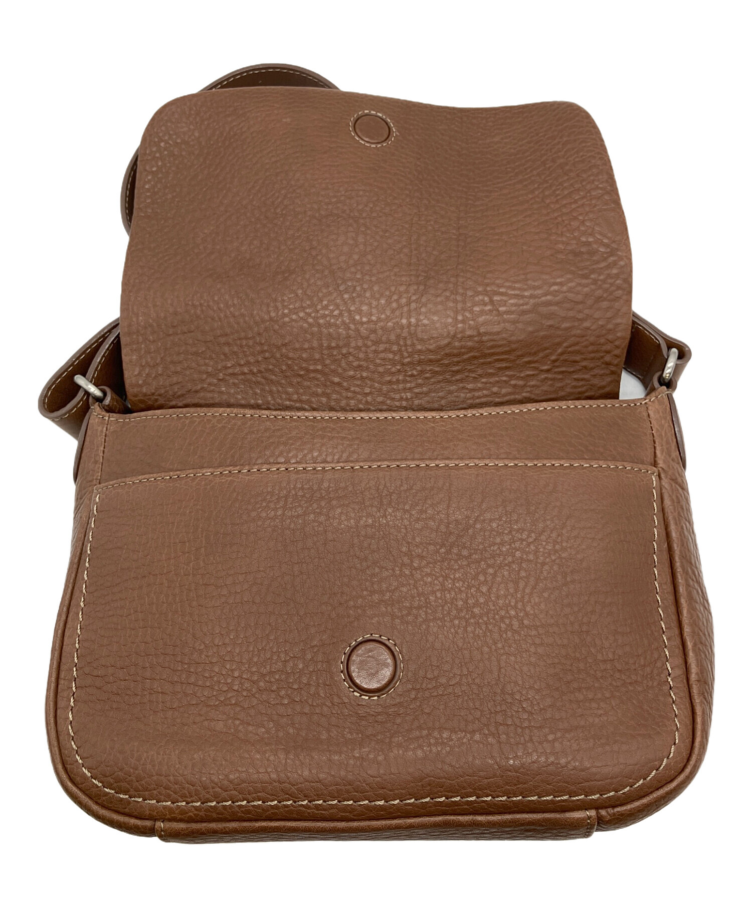 中古・古着通販】土屋鞄 (ツチヤカバン) ショルダーバッグ ブラウン