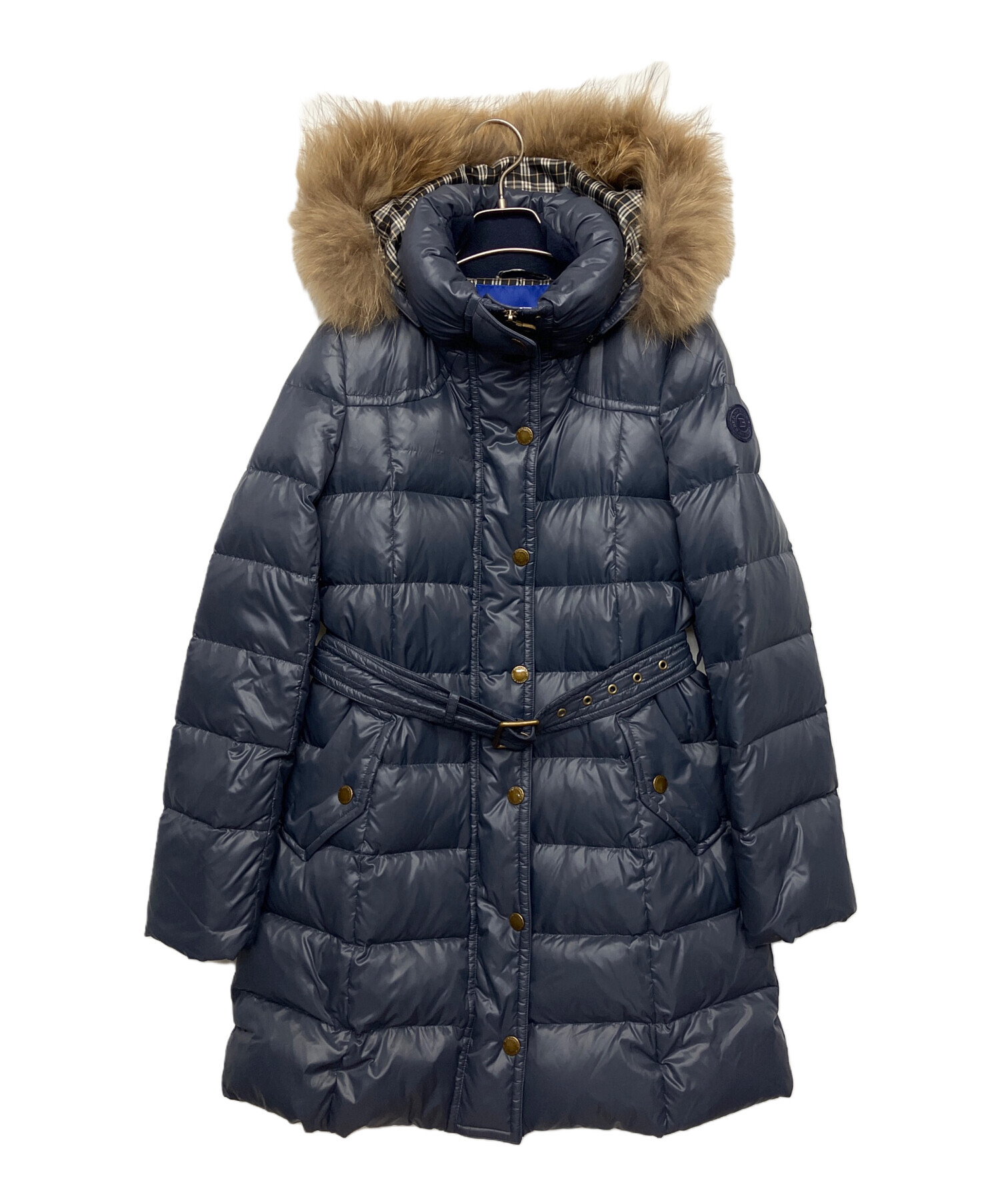 【極美品】バーバリーブルーレーベルのダウンコート 中古・古着通販】BURBERRY BLUE LABEL (バーバリーロンドンブルー