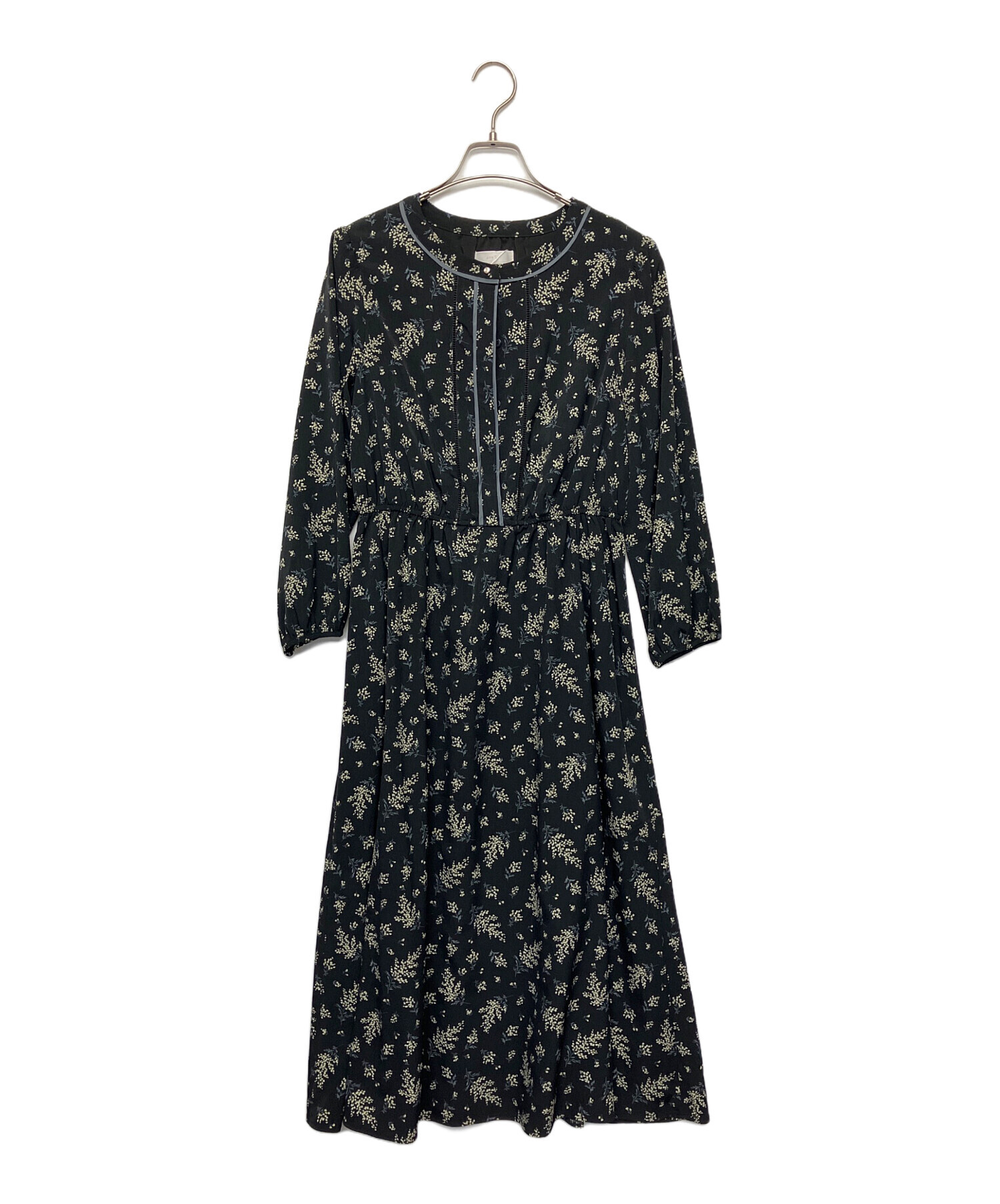 中古・古着通販】any Sis (エニィスィス) 長袖ワンピース ブラック