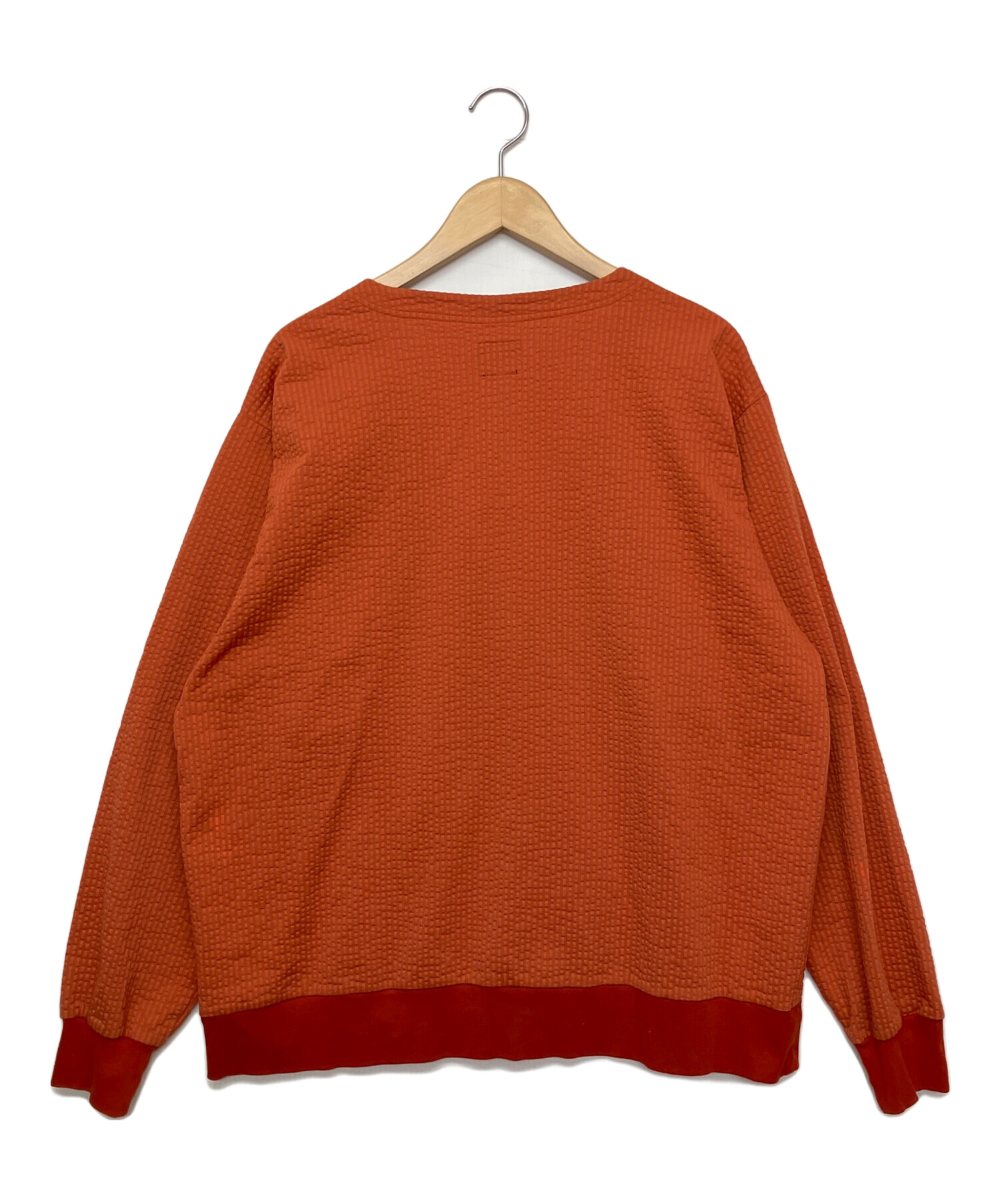 中古・古着通販】Needles (ニードルズ) 薄手カーディガン オレンジ