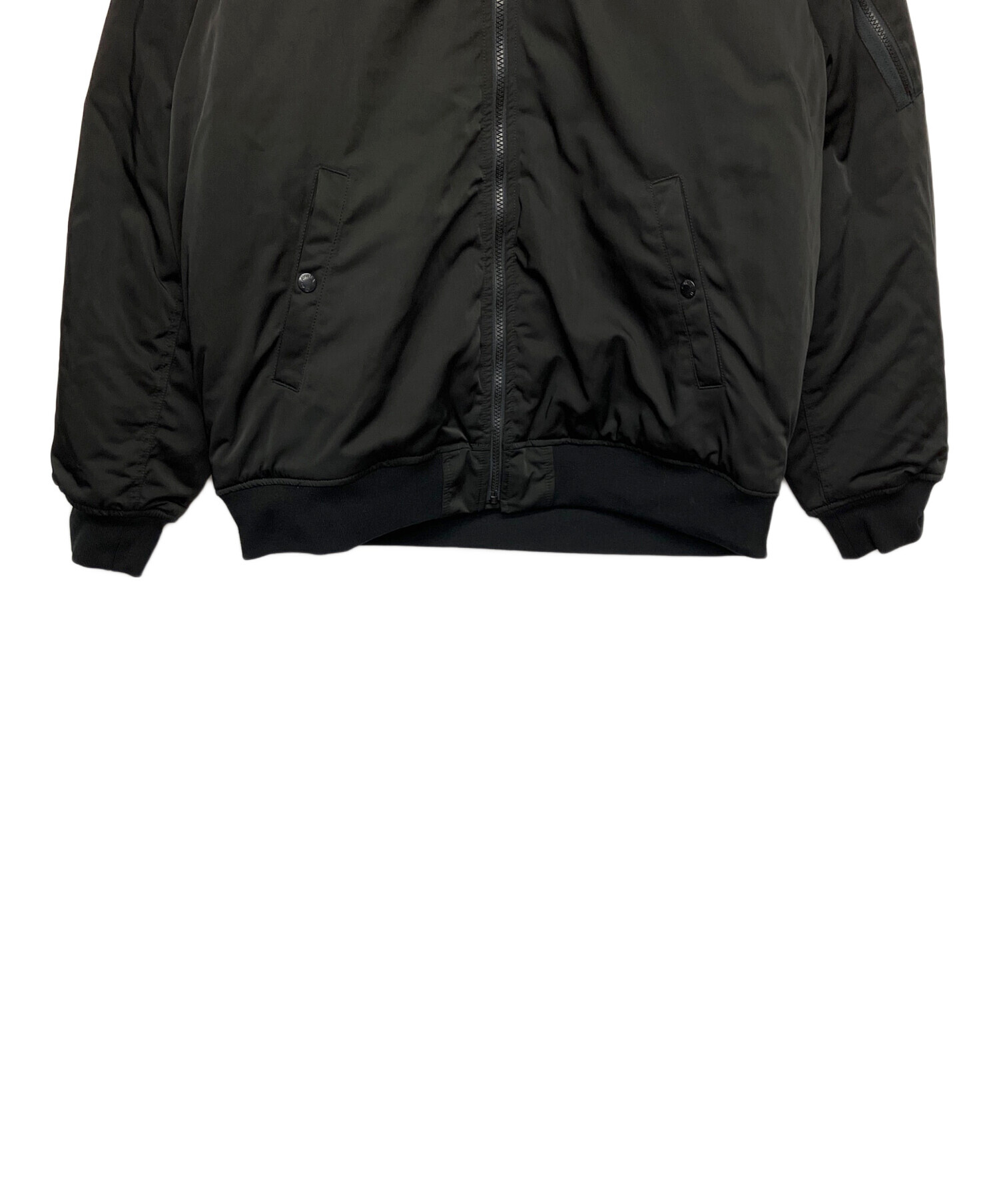 中古・古着通販】AVIREX (アヴィレックス) 中綿ジャケット ブラック