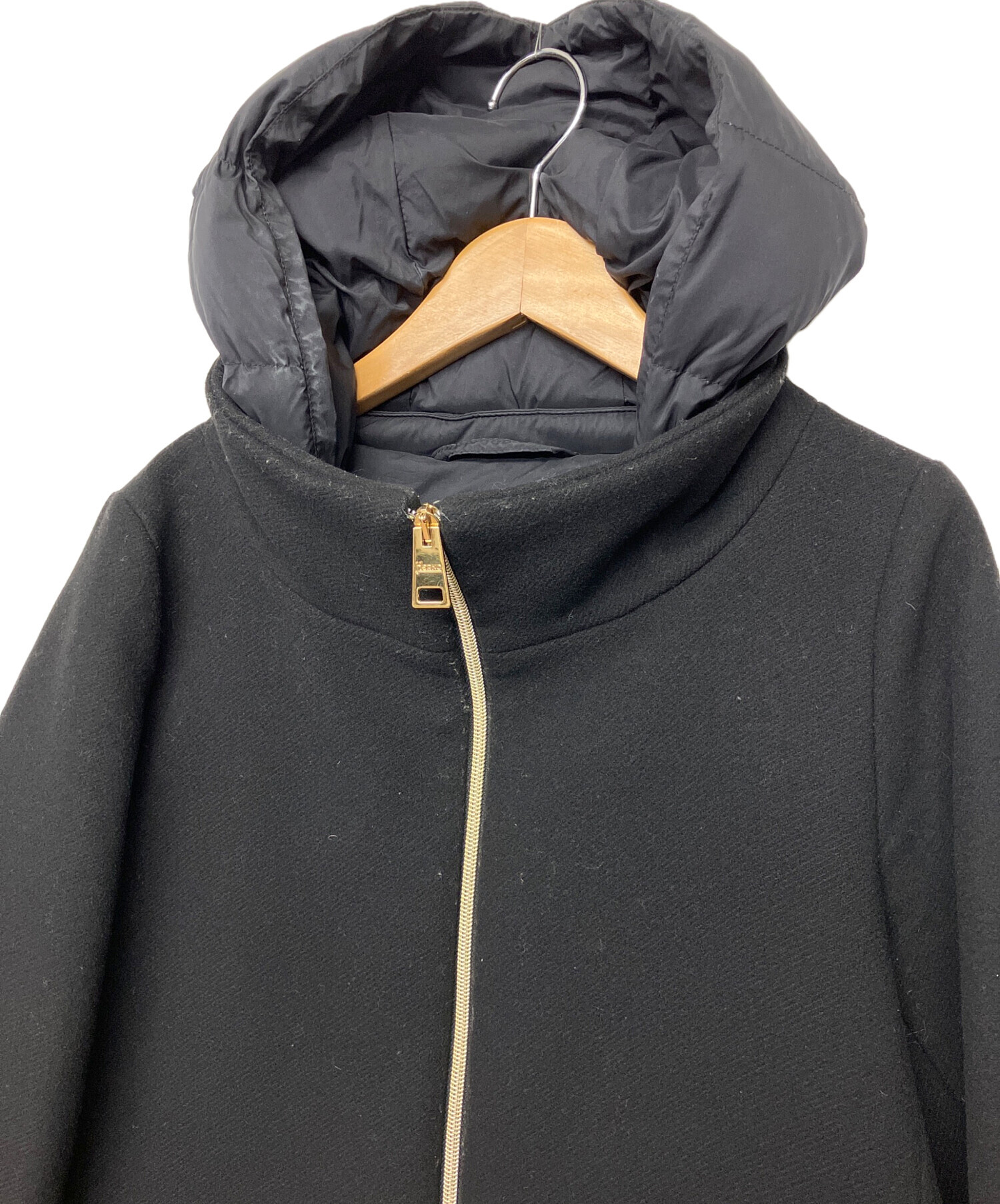 中古・古着通販】HERNO (ヘルノ) ダウンコート ブラック サイズ:42 