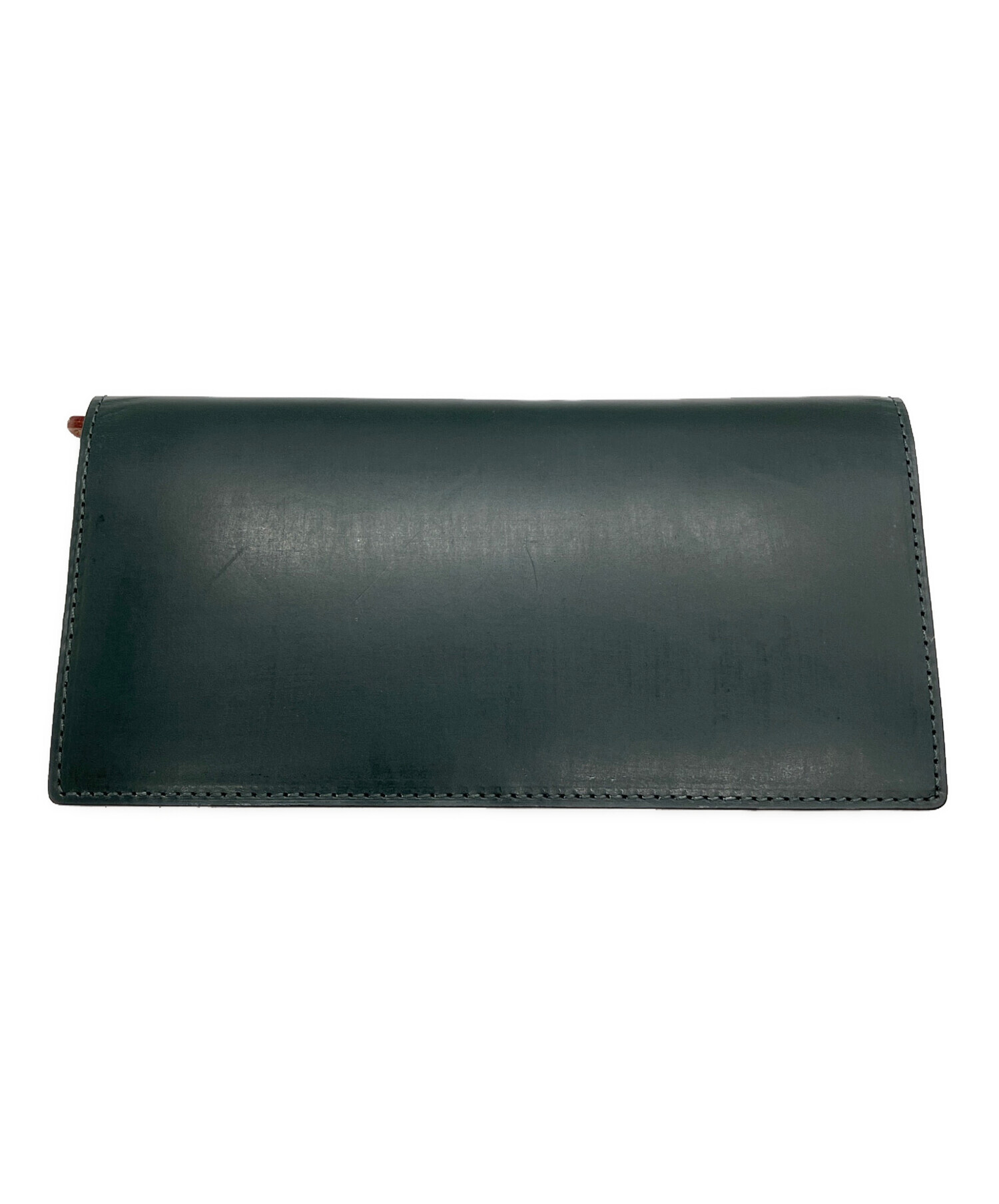 中古・古着通販】土屋鞄 (ツチヤカバン) コートバン長財布 グリーン