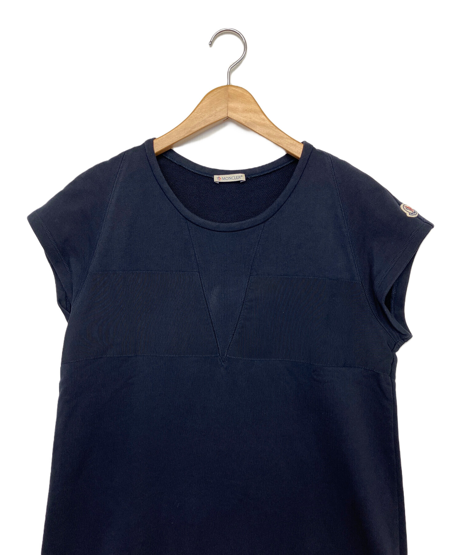 中古・古着通販】MONCLER (モンクレール) ノースリーブワンピース