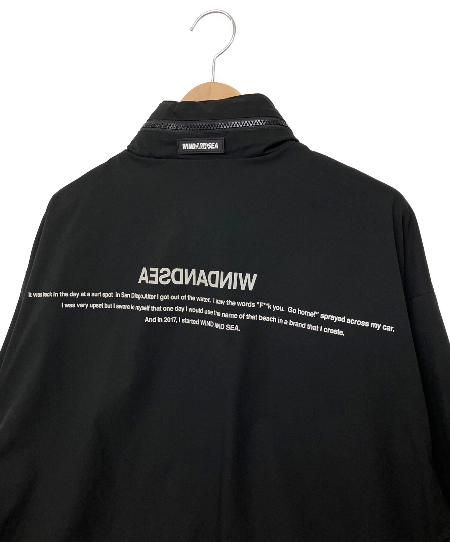 中古・古着通販】WIND AND SEA (ウィンダンシー) ジップジャケット