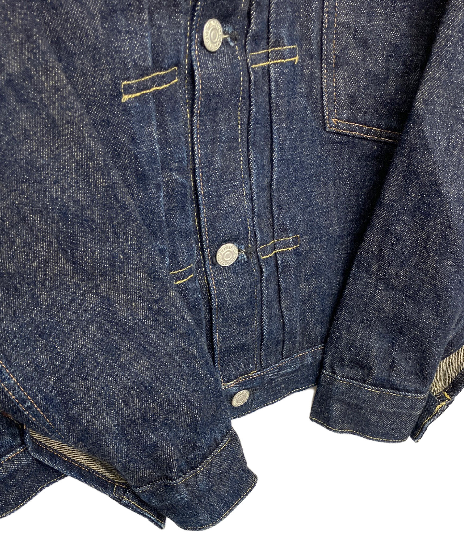 SUGAR CANE デニムジャケット W38 中古・古着通販】SUGAR CANE (シュガーケーン) デニムジャケット