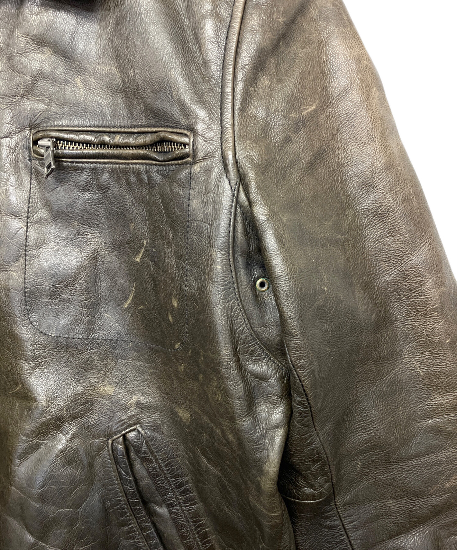 中古・古着通販】BANANA REPUBLIC (バナナリパブリック) 80sレザー