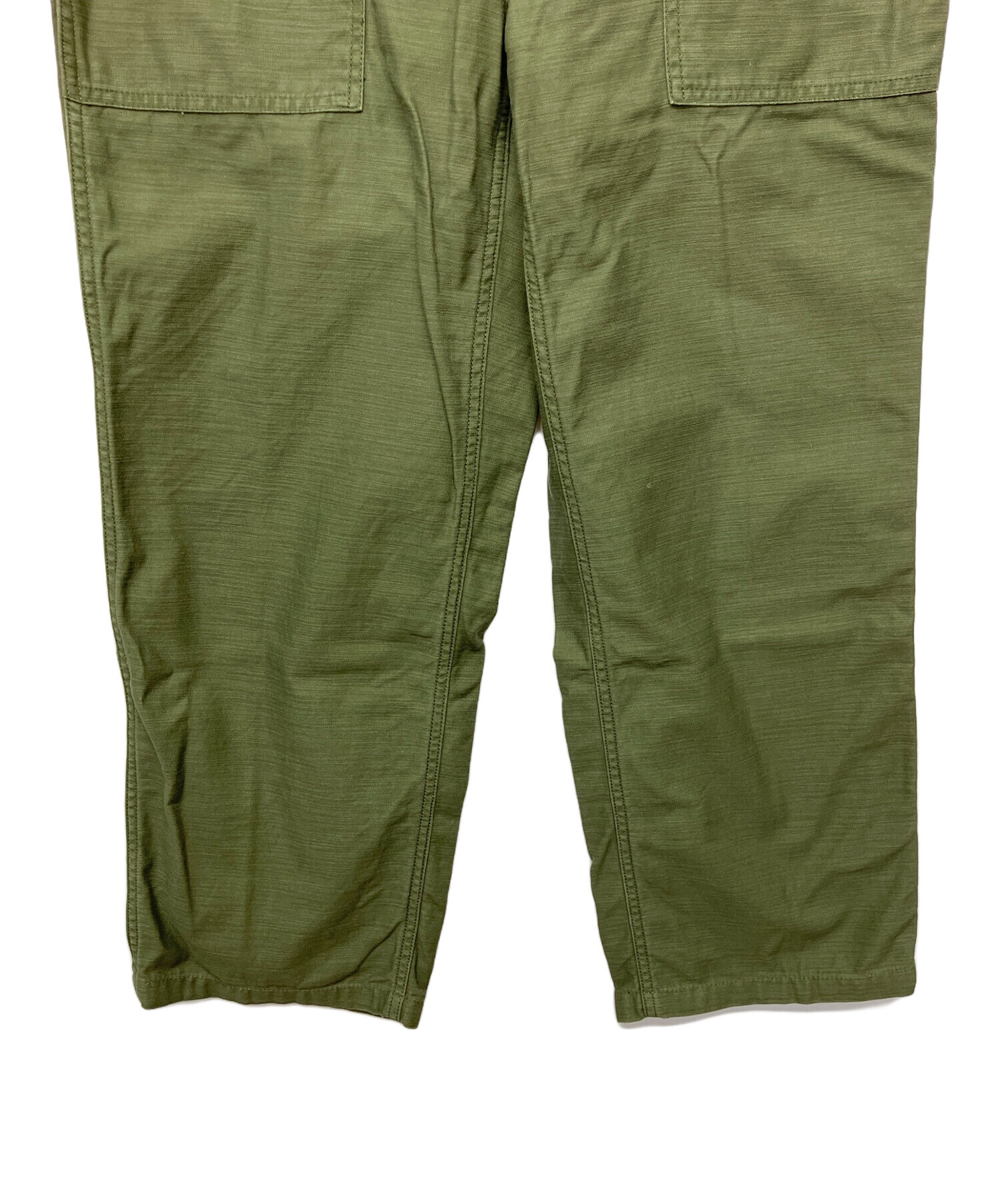 中古・古着通販】SESSLER (セスラー) ベイカーパンツ グリーン サイズ