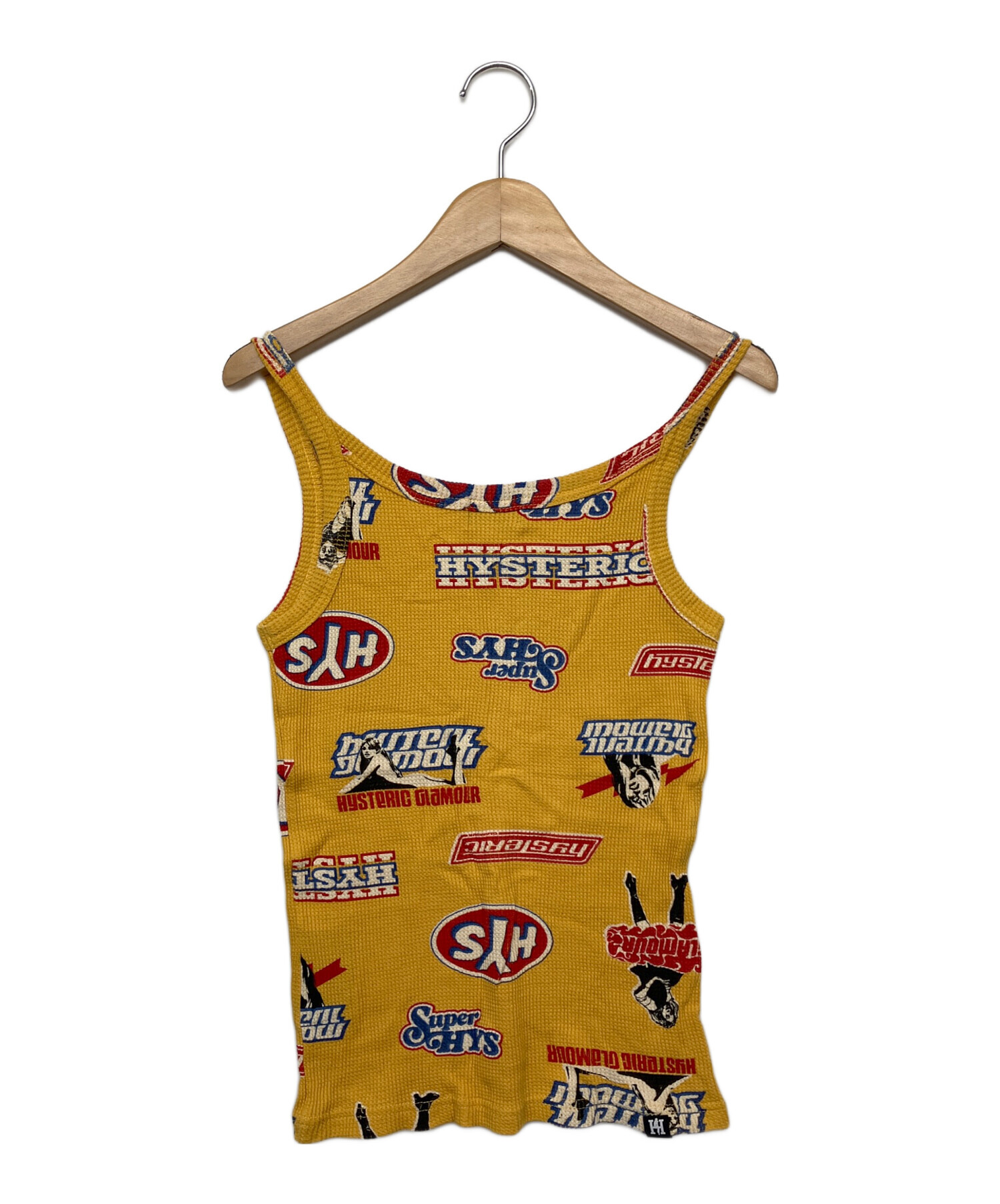 ヒステリックスヘビ柄スカルデザインキャミソール 未使用 ヒステリック