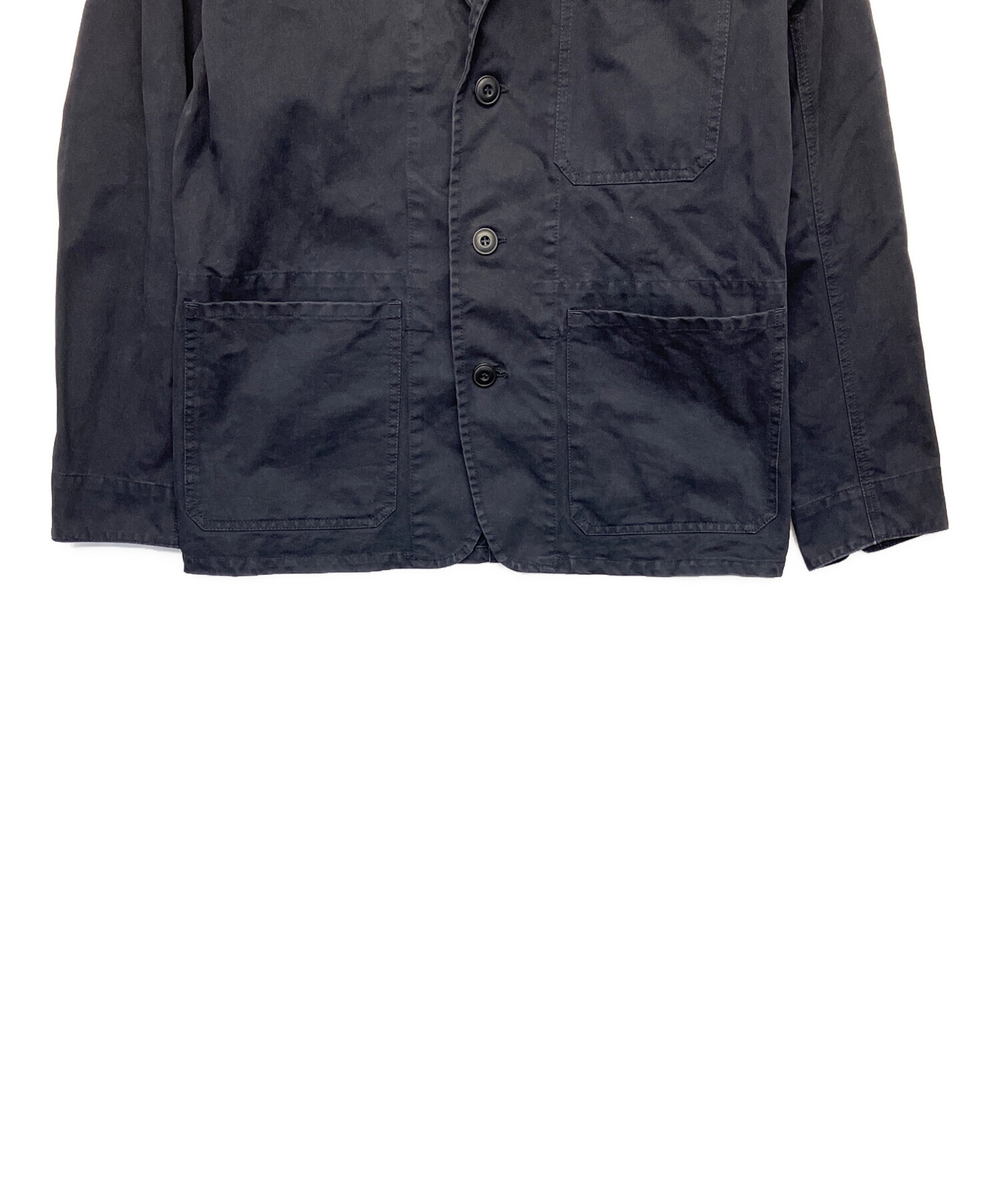 中古・古着通販】Yarmo (ヤーモ) ジャケット ブラック サイズ:36