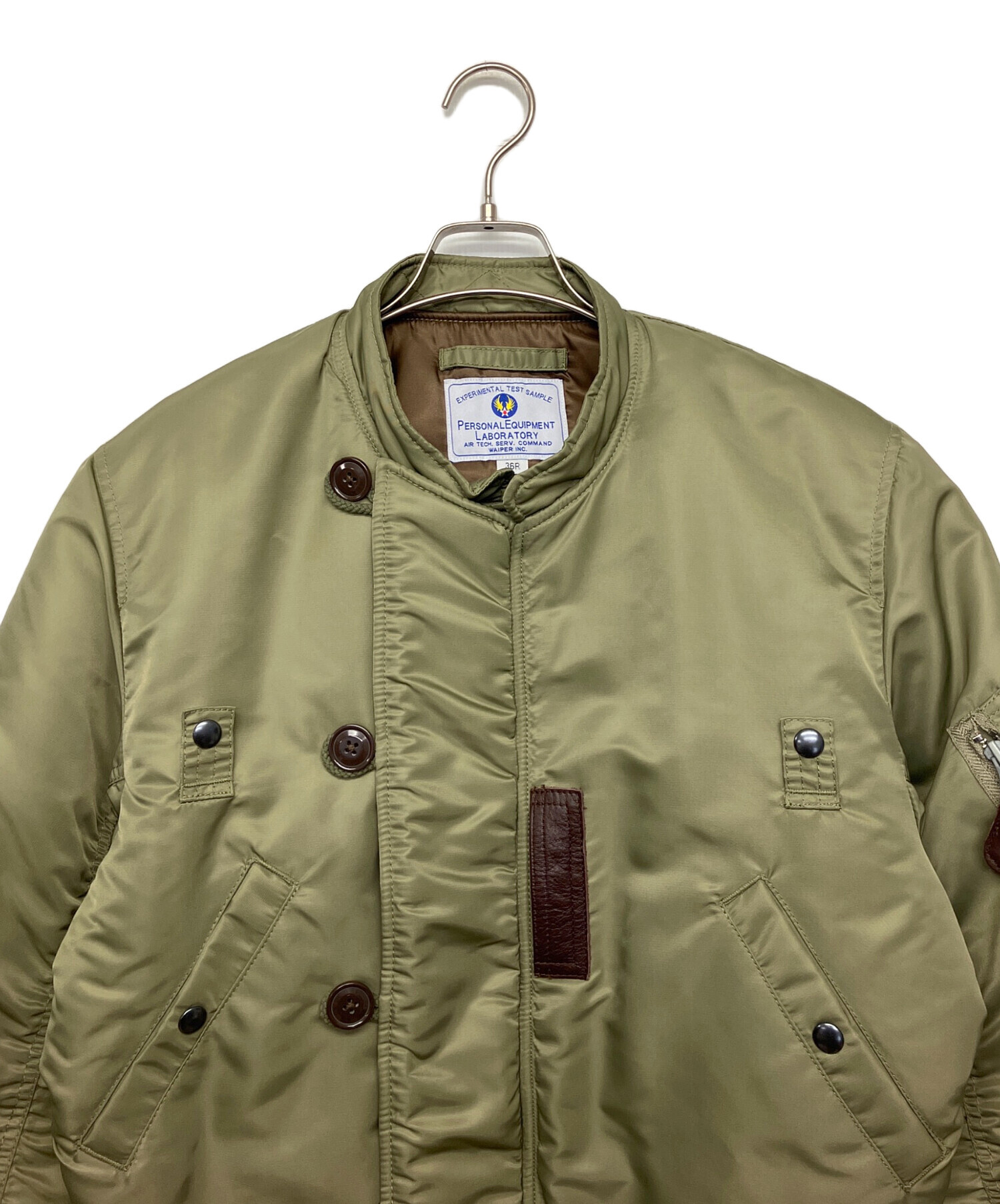 中古・古着通販】waiper (ワイパー) N-2フライトジャケット オリーブ