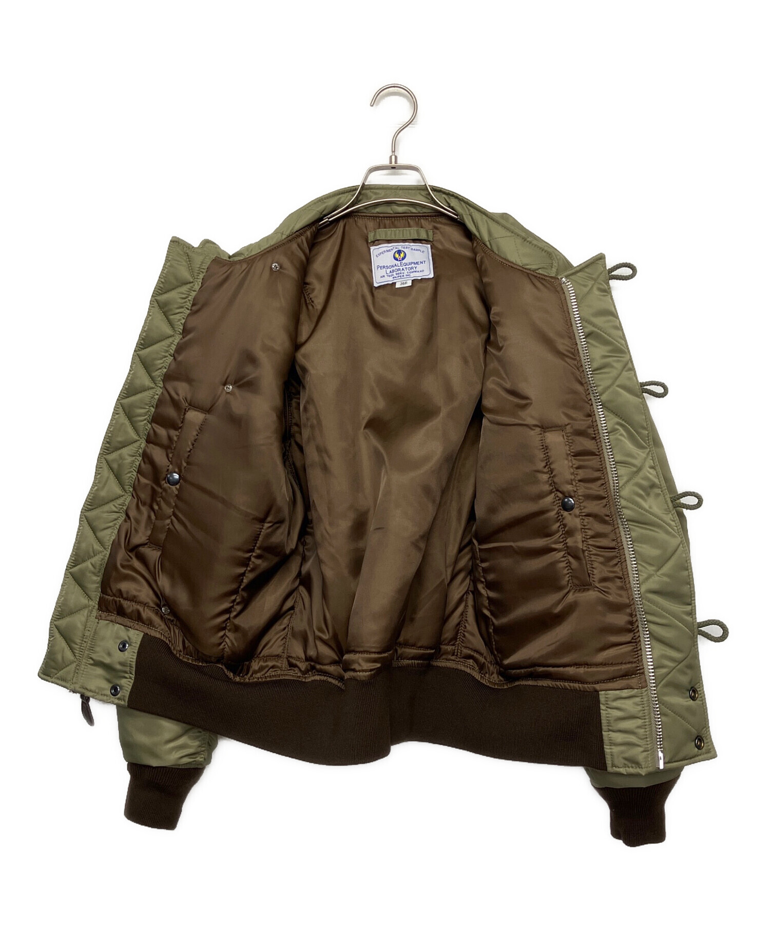 中古・古着通販】waiper (ワイパー) N-2フライトジャケット オリーブ