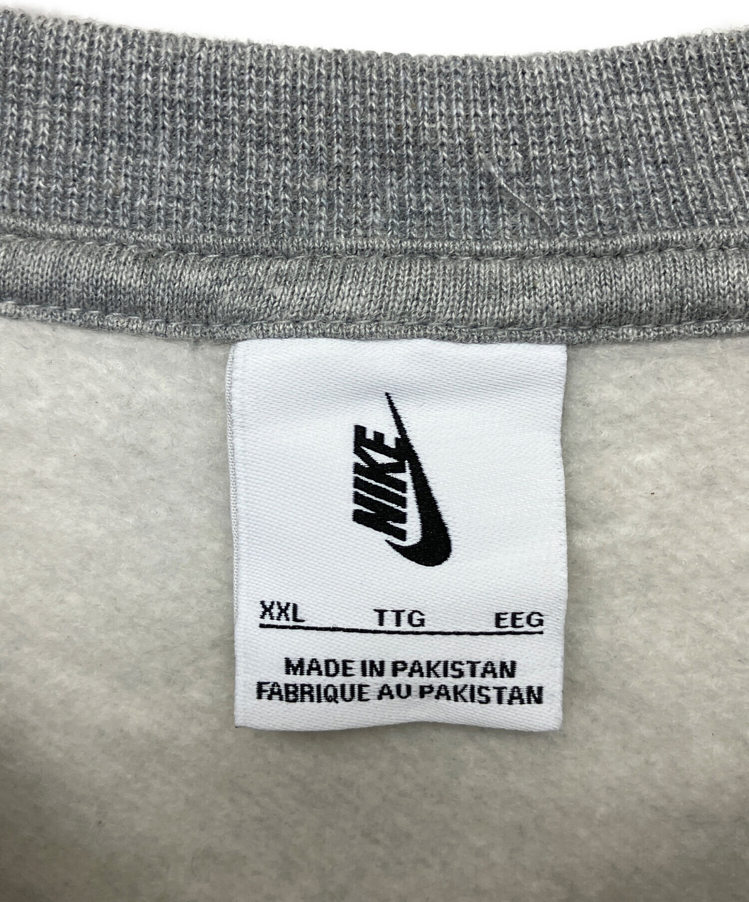 中古・古着通販】NIKE (ナイキ) スウェット グレー サイズ:XXL