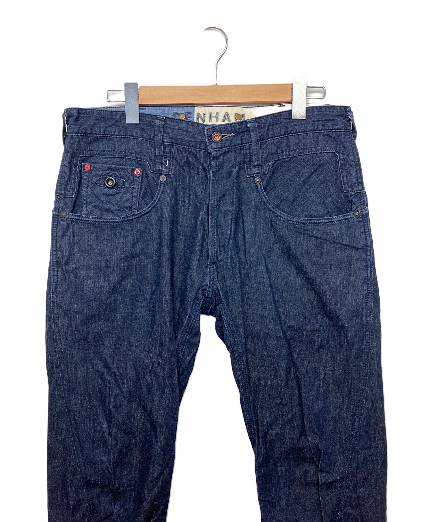 中古・古着通販】Denham (デンハム) CROSS BACK デニムパンツ 
