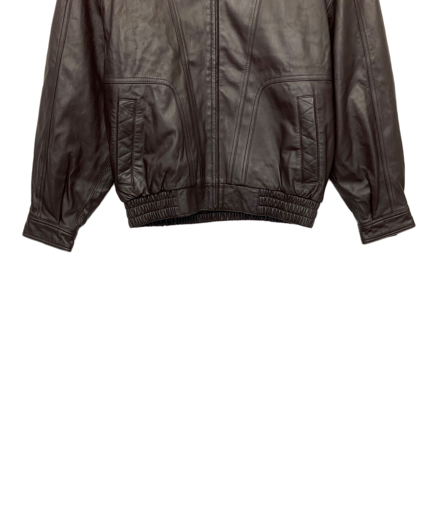 中古・古着通販】GIANNI VALENTINO (ジャンニバレンチノ) ラムレザー