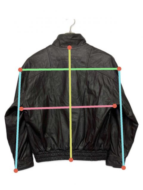 中古・古着通販】GIANNI VALENTINO (ジャンニバレンチノ) ラムレザー