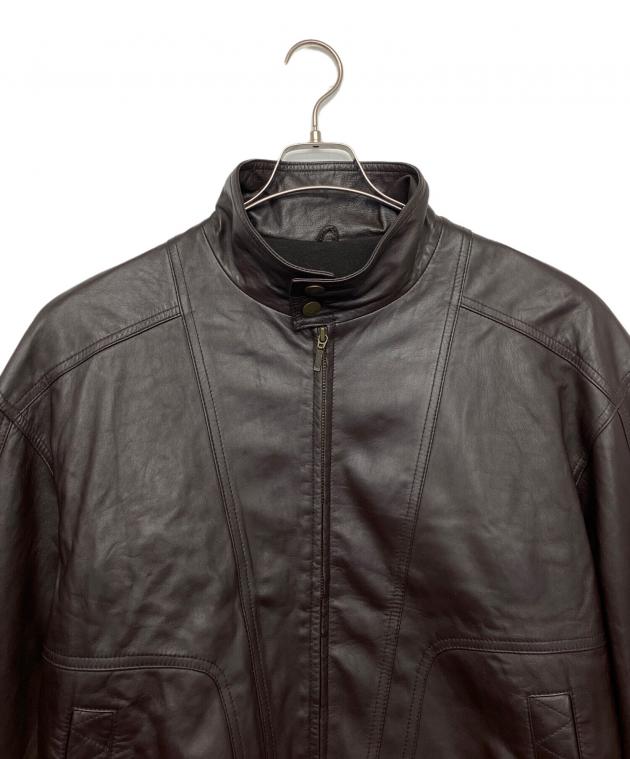 dv2 GIANNI VALENTINO ラムレザージャケット メンズXL相当 dv2 GIANNI VALENTINO ラムレザージャケット メンズXL相当