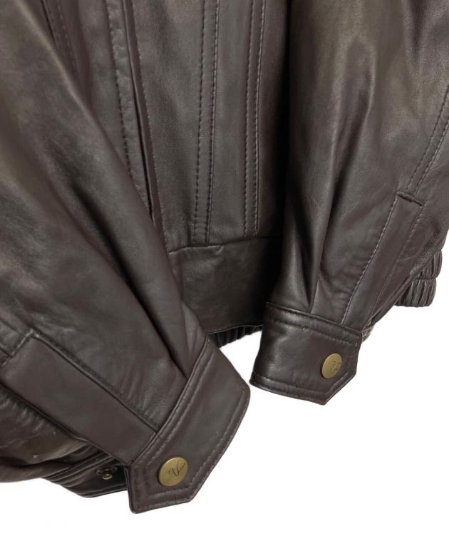 中古・古着通販】GIANNI VALENTINO (ジャンニバレンチノ) ラムレザー