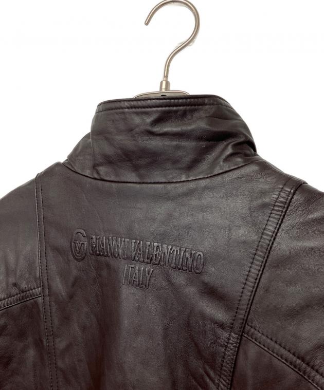 ぽっちまり 　fortuna Valemtino ラムレザー　ジャケット ぽっちまり fortuna Valemtino ラムレザー ジャケット ぽっちまり