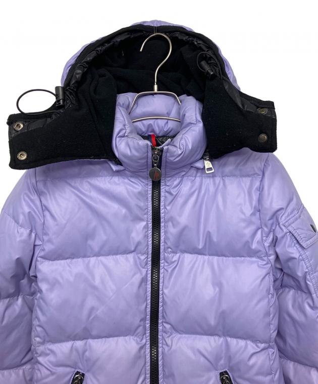 MONCLER ダウンジャケット 青/白/紫 中古・古着通販】MONCLER (モンクレール) ダウンジャケット パープル