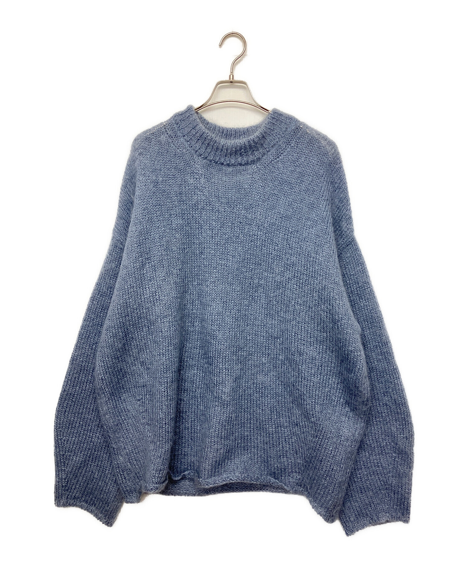 todayful キッドモヘアニット　ブルー 中古・古着通販】TODAYFUL (トゥデイフル) 厚手ニット キッドモヘア