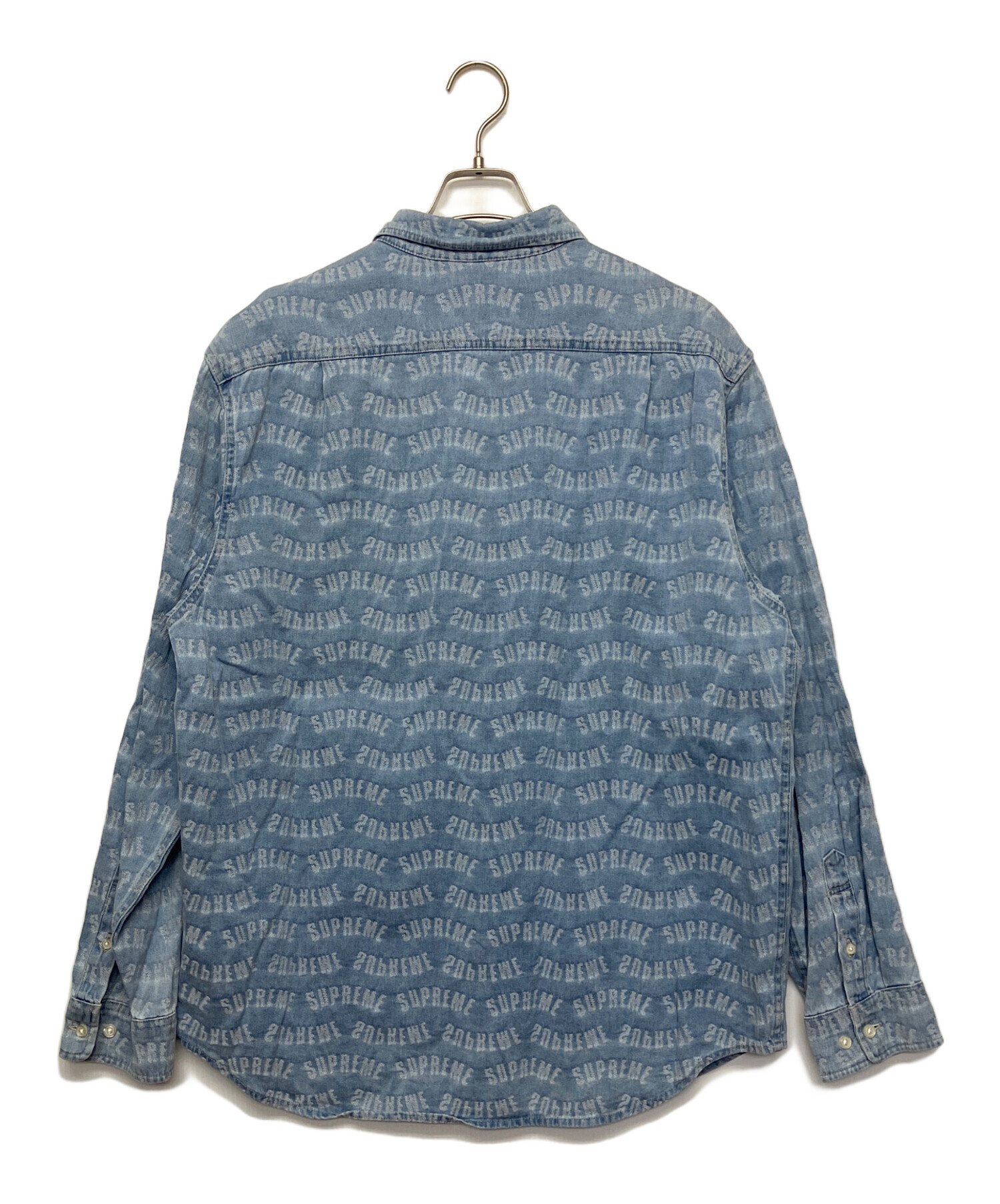 中古・古着通販】Supreme (シュプリーム) デニムシャツ スカイブルー