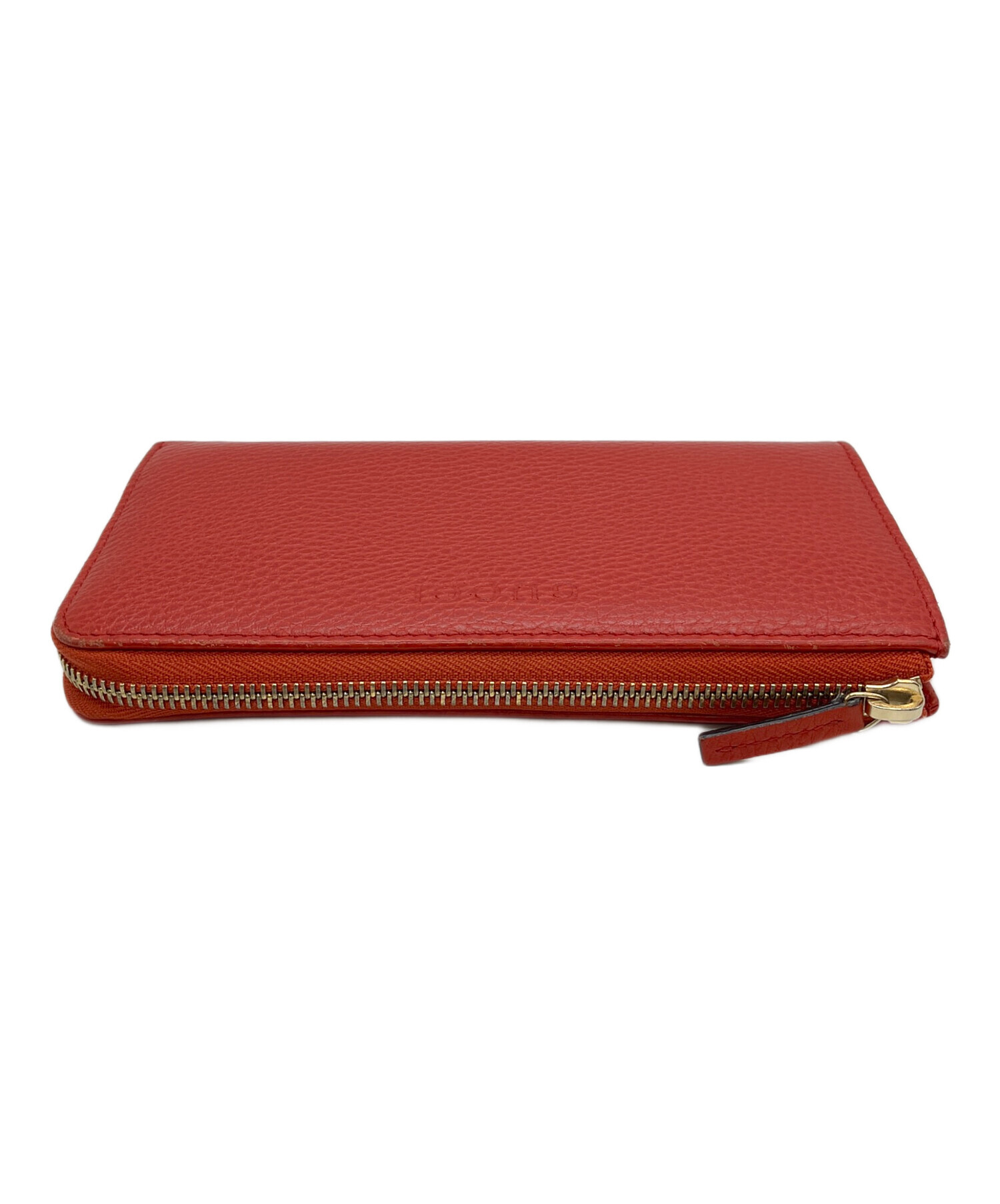中古・古着通販】GUCCI (グッチ) 長財布 レッド｜ブランド・古着通販