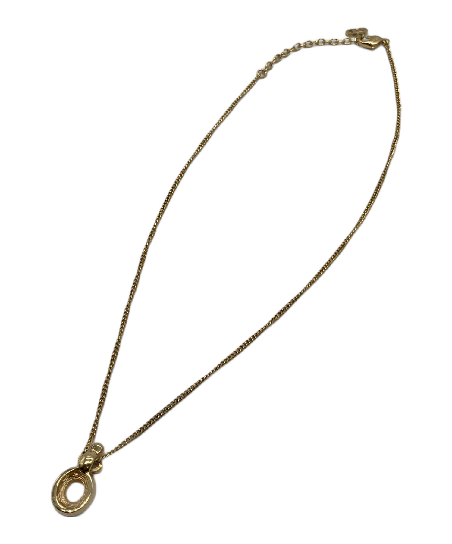 Dior クリスチャン ディオール ラインストーン ネックレス チョーカー 美品 中古・古着通販】Christian Dior (クリスチャン ディオール) ライン