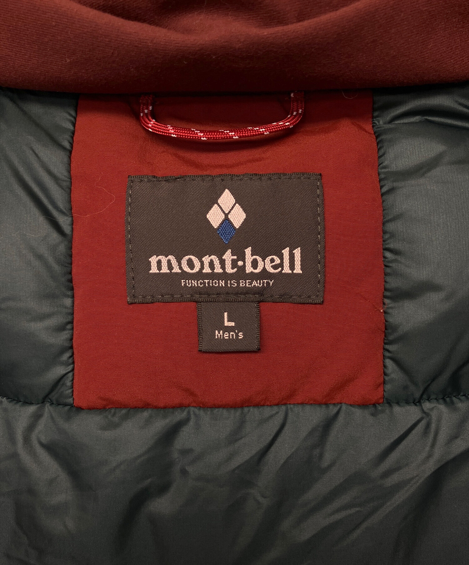 中古・古着通販】mont-bell (モンベル) ハスキーコート レッド サイズ