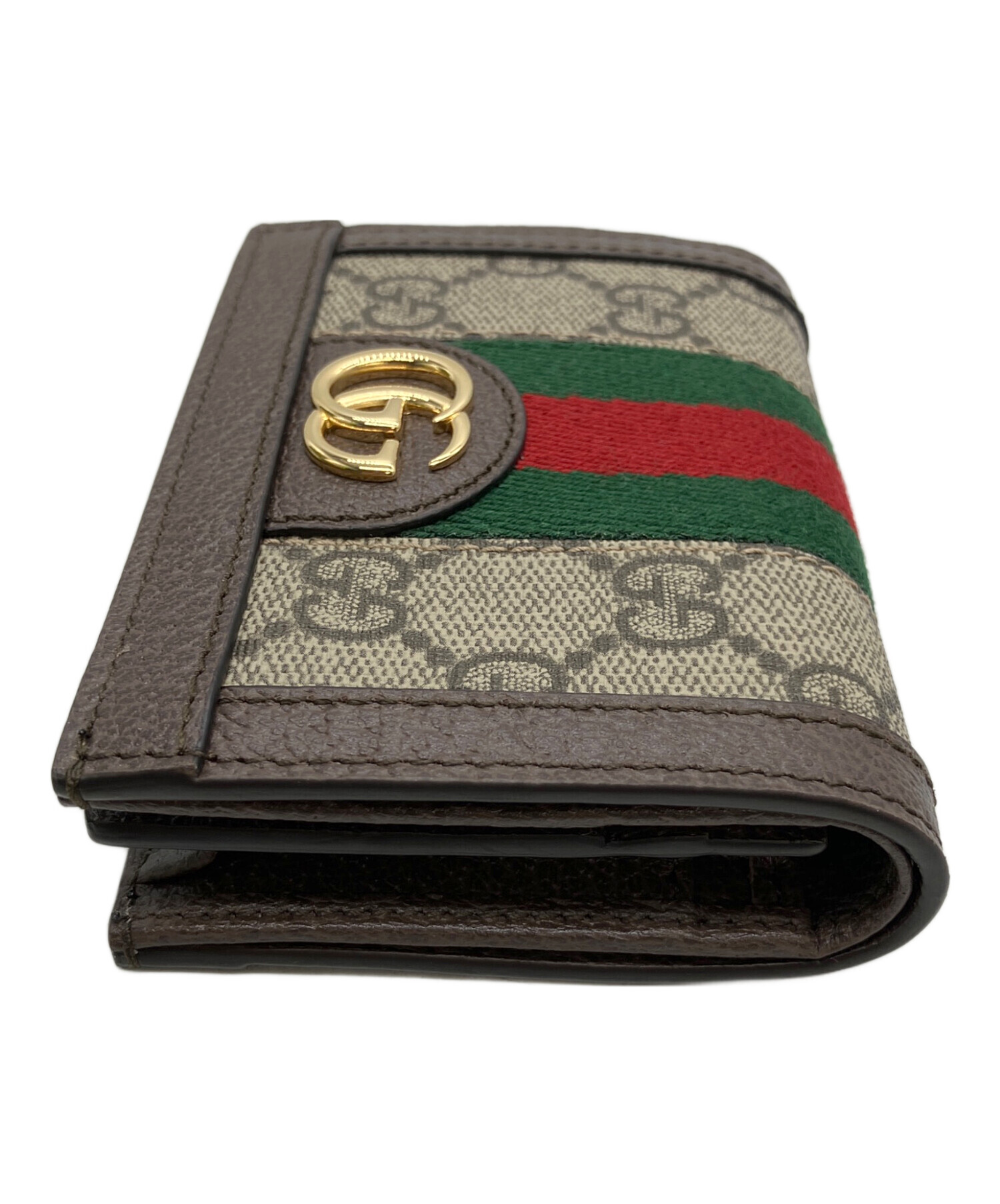 新品未使用　 GUCCI　二つ折り財布 中古・古着通販】GUCCI (グッチ) GG 2つ折り財布｜ブランド・古着通販