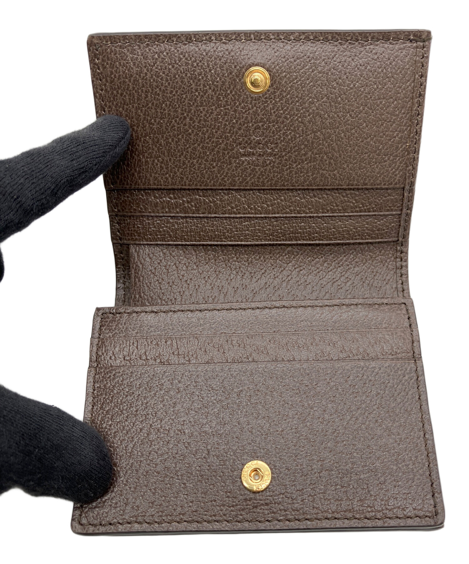 GUCCI（新品・未使用）二つ折り財布 中古・古着通販】GUCCI (グッチ) GG 2つ折り財布｜ブランド・古着通販