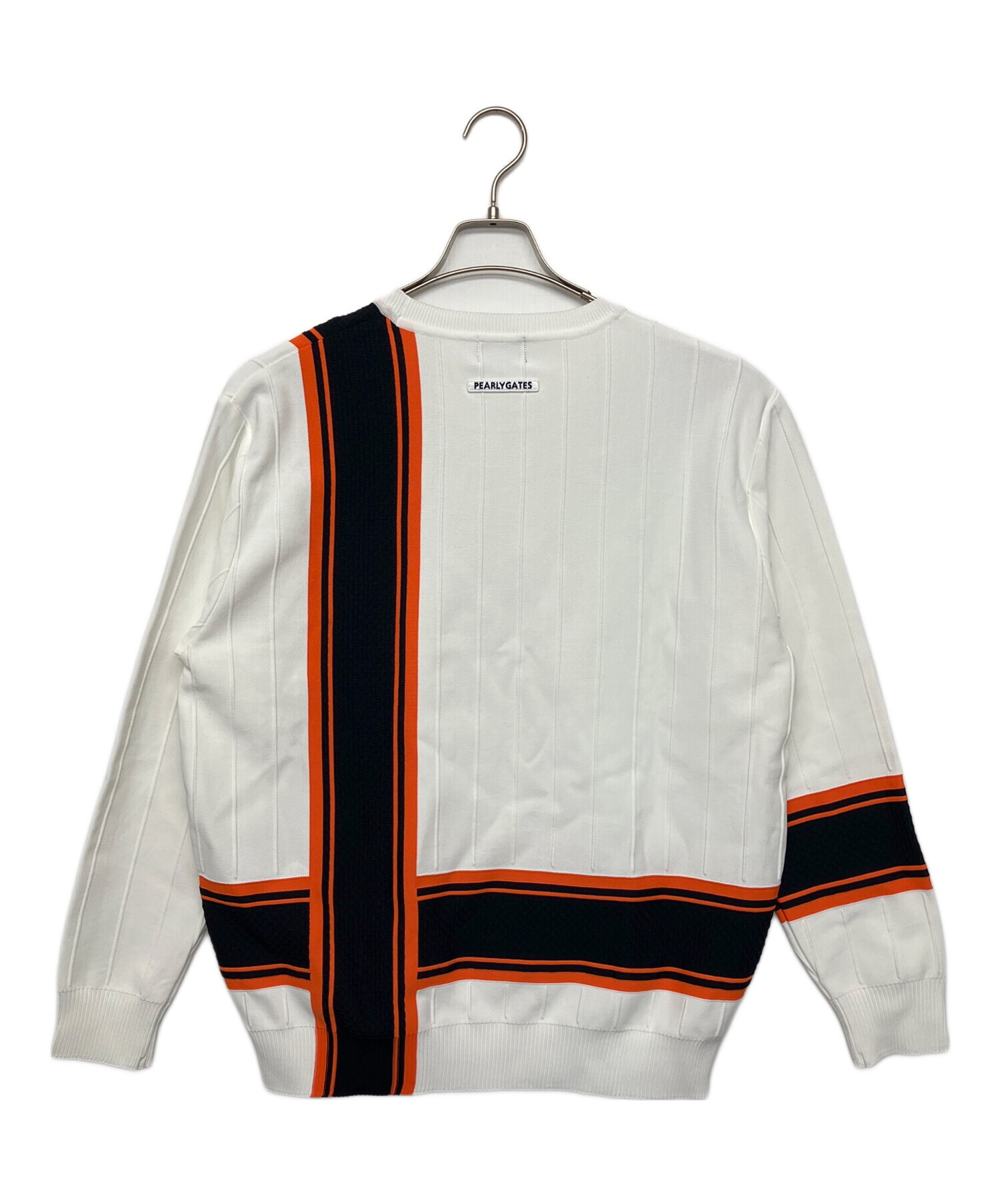 中古・古着通販】PEARLY GATES (パーリーゲイツ) 薄手ニット ホワイト