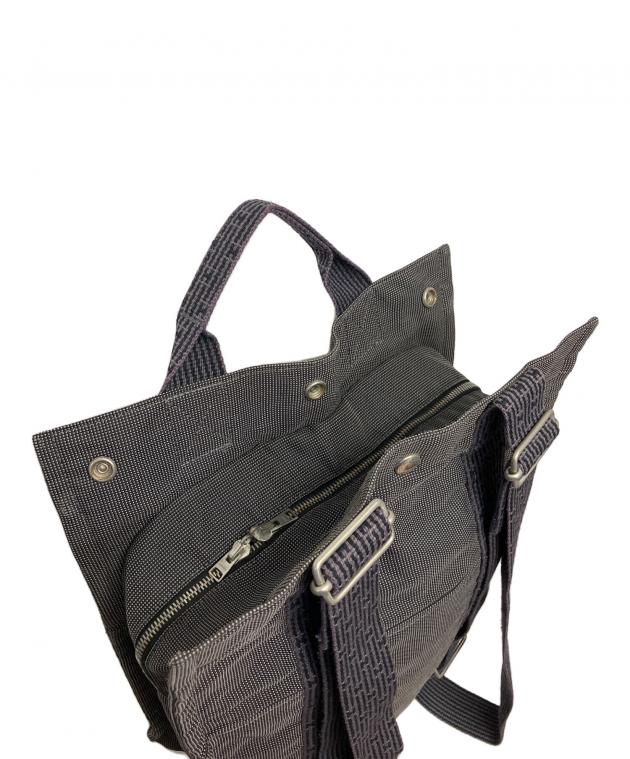 HERMES エルメス ビジネスバッグ 2way グレー エールライン 中古・古着通販】HERMES (エルメス) エールライン 2WAYリュック グレー