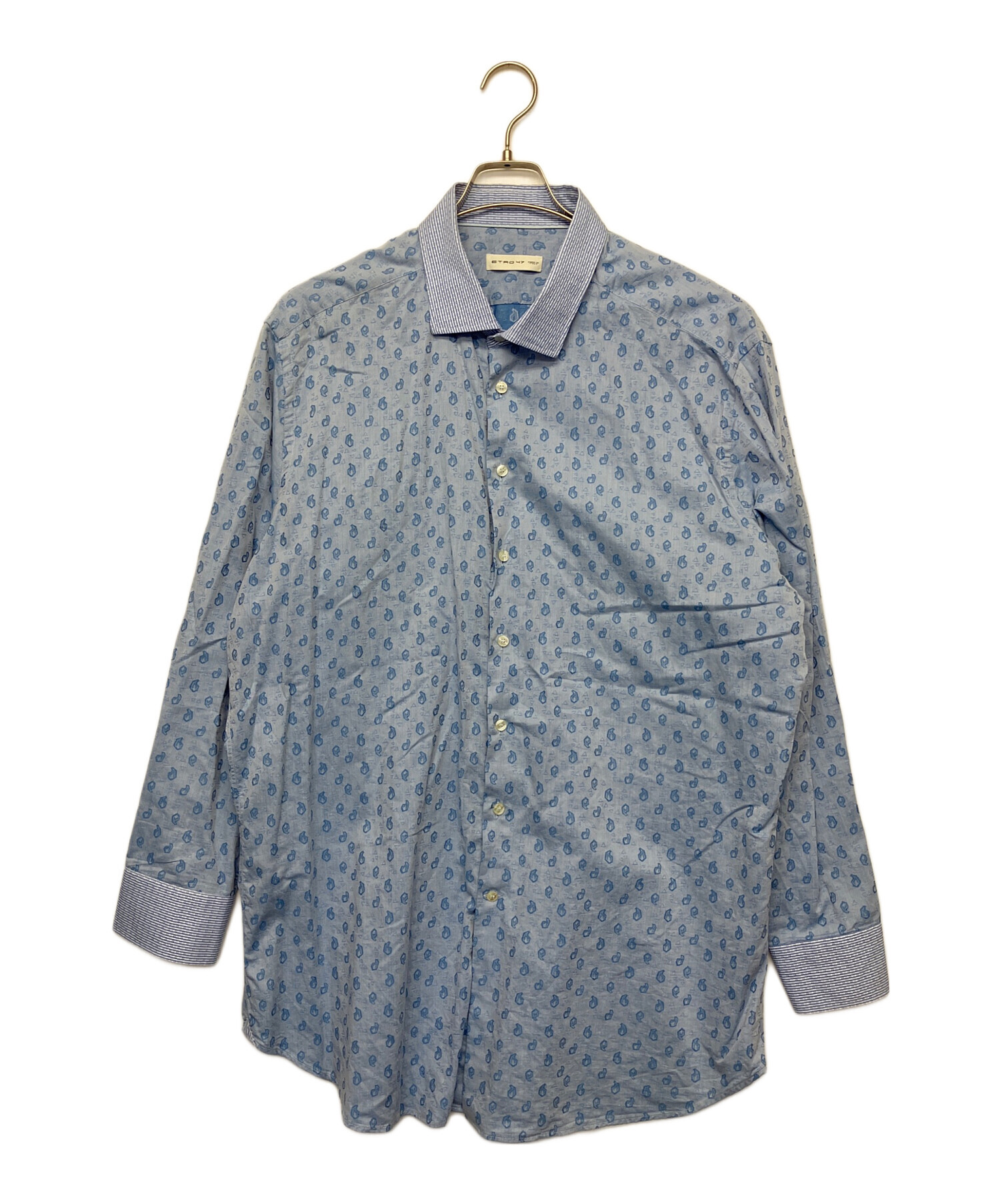 中古・古着通販】ETRO (エトロ) 長袖シャツ スカイブルー サイズ:不明 