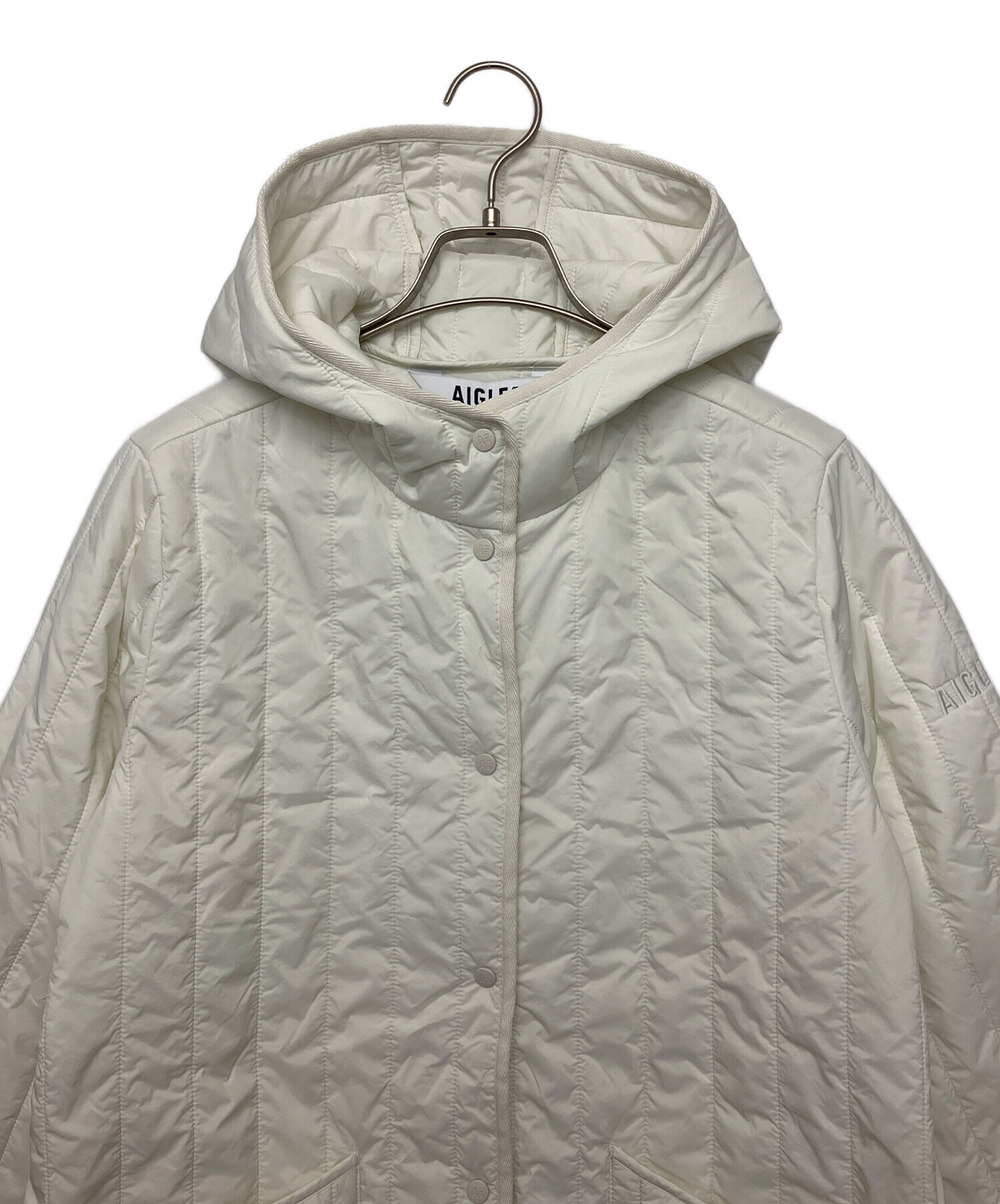 中古・古着通販】AIGLE (エーグル) キルティングコート ホワイト