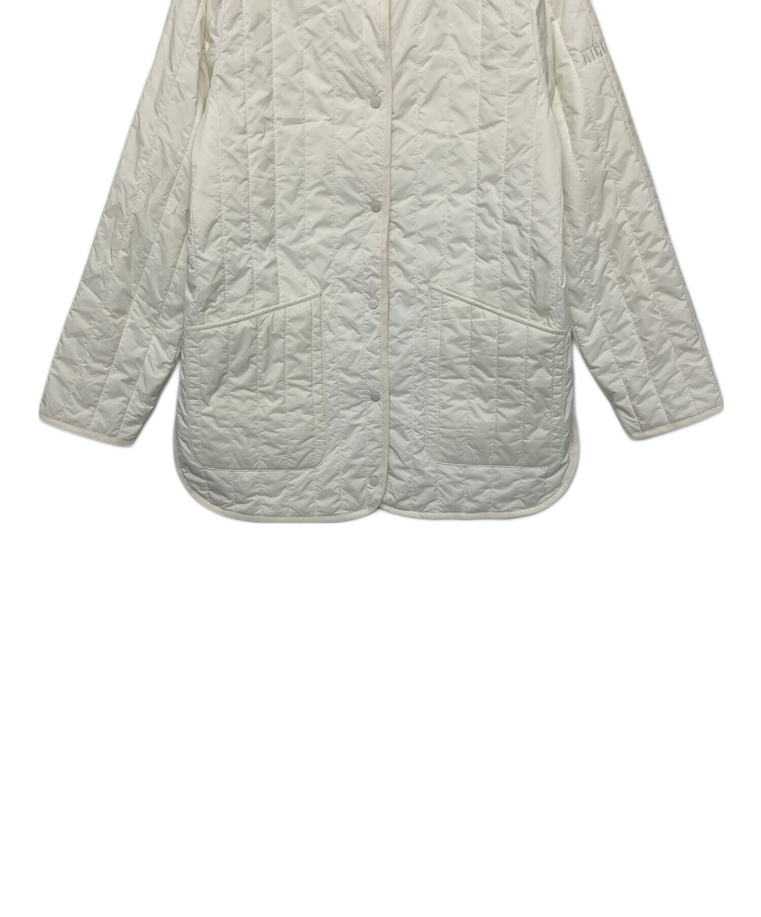 AIGLE エーグル シンサレート　キルティングコート 中綿S 中古・古着通販】AIGLE (エーグル) キルティングコート ホワイト