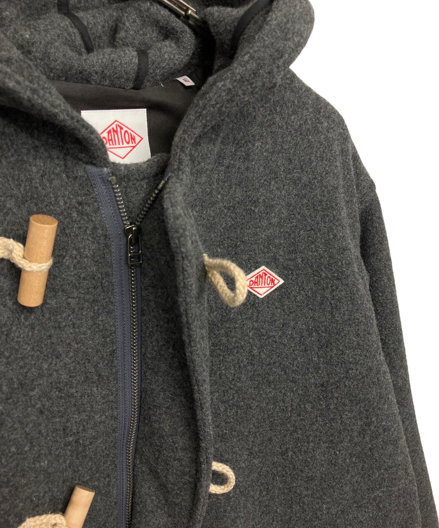 ダントン ダッフルコート 楽天市場】ダントン DANTON ウールライトパイル ダッフルコート