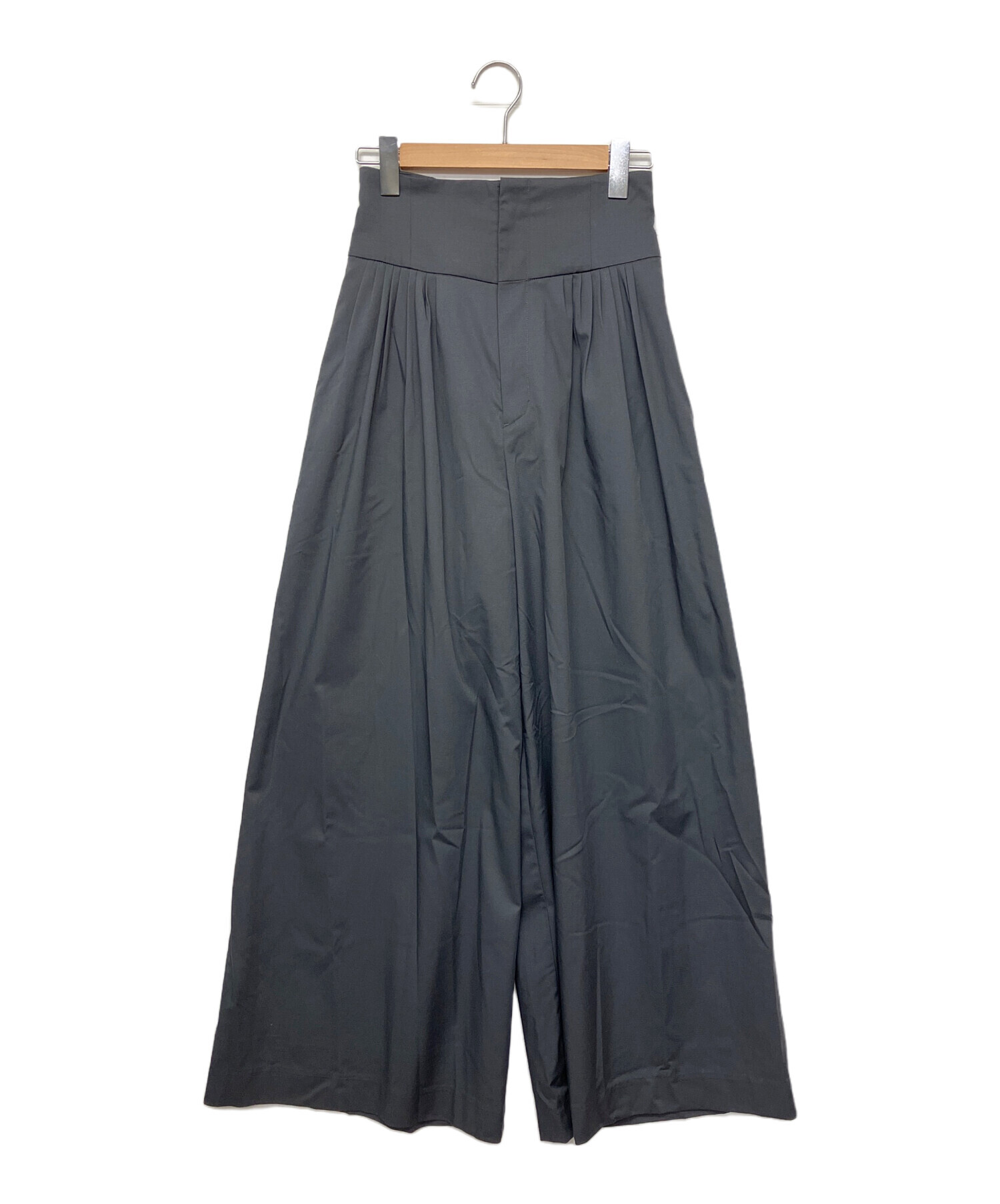 中古・古着通販】FRAY ID (フレイ アイディー) ワイドパンツ グレー
