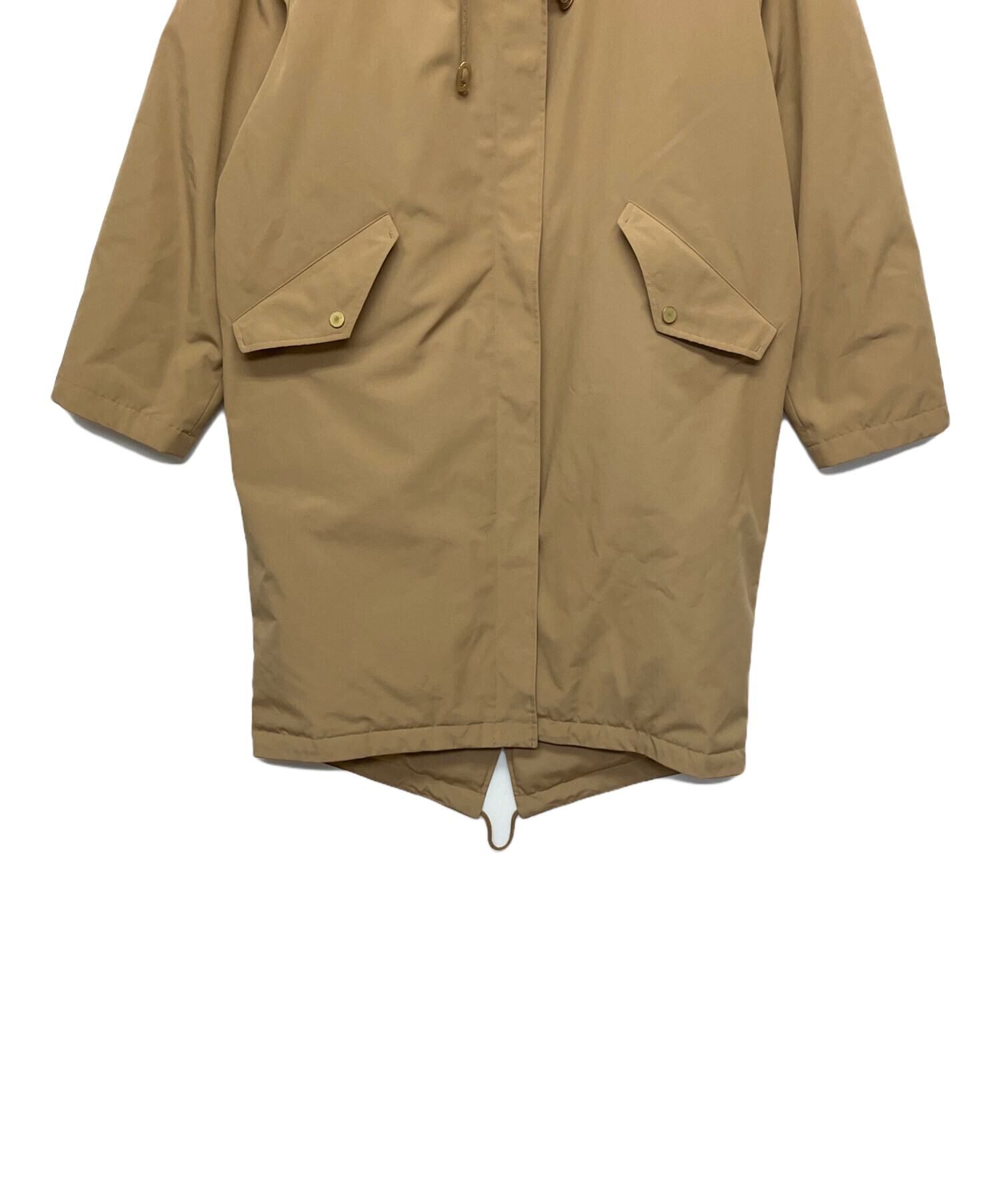 中古・古着通販】自由区 (ジユウク) モッズコート ベージュ サイズ:40