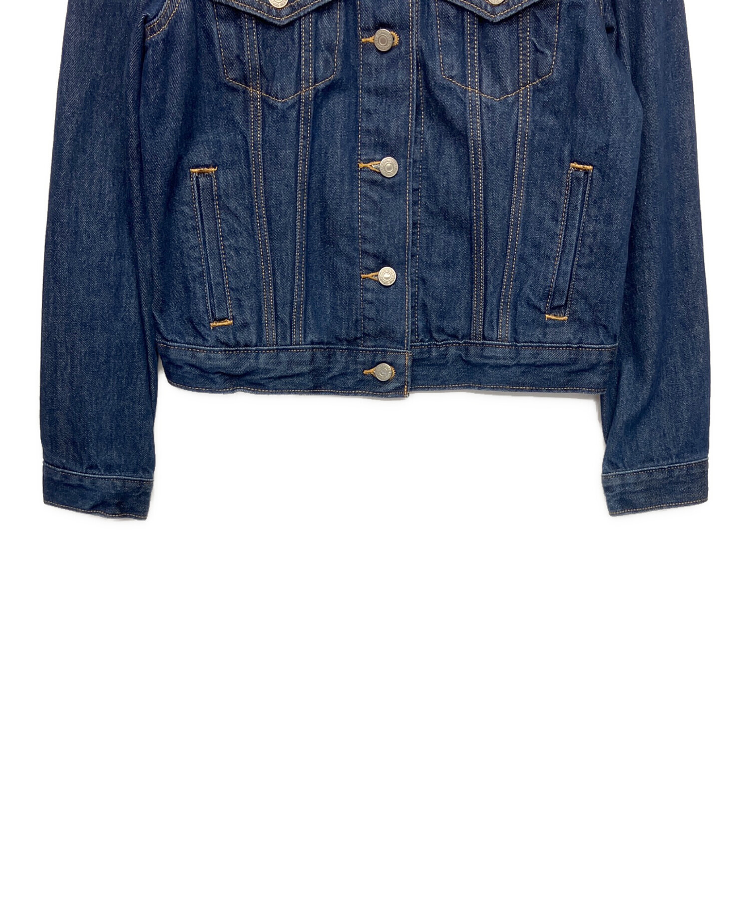 リーバイス デニムジャケット 57510 mサイズ 90年代 USA製 オレンジ