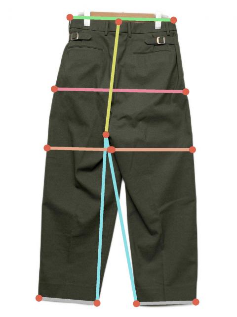 中古・古着通販】STEVEN ALAN (スティーブンアラン) タックパンツ