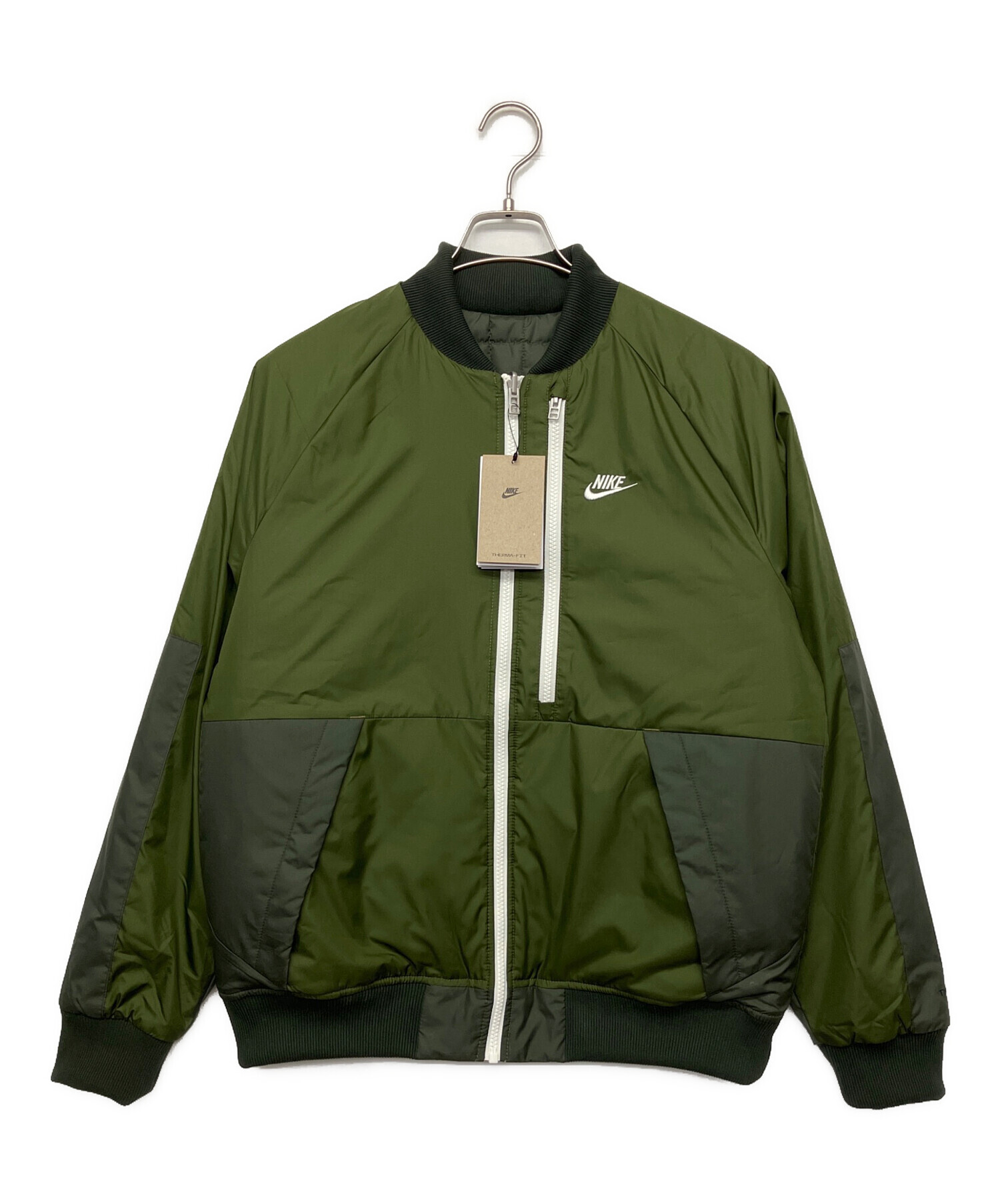 中古・古着通販】NIKE (ナイキ) ブルゾン オリーブ サイズ:L 未使用品