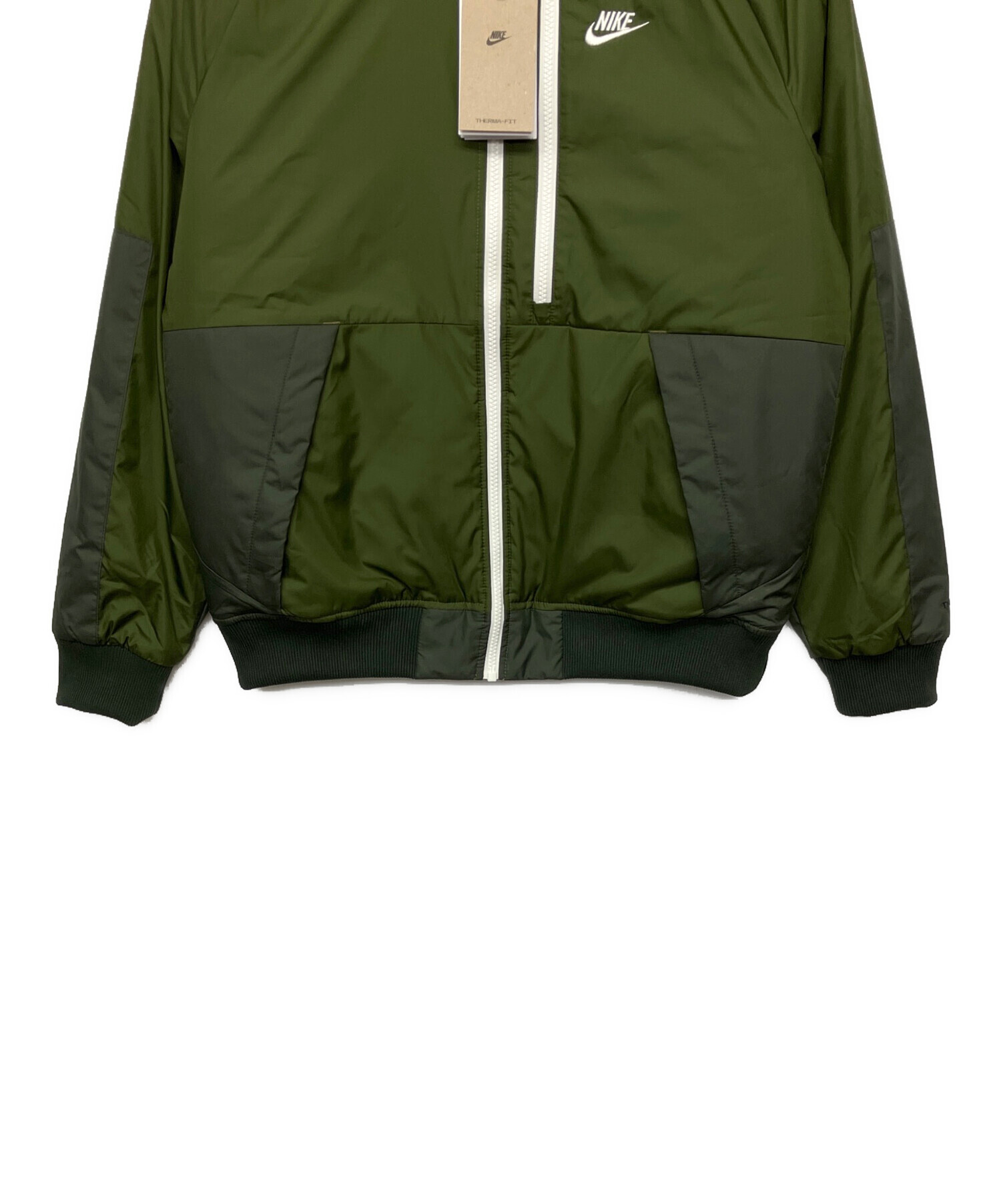 中古・古着通販】NIKE (ナイキ) ブルゾン オリーブ サイズ:L 未使用品