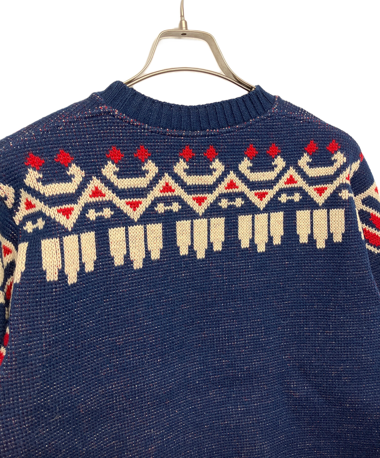 中古・古着通販】TENDERLOIN (テンダーロイン) 厚手ニット ネイビー