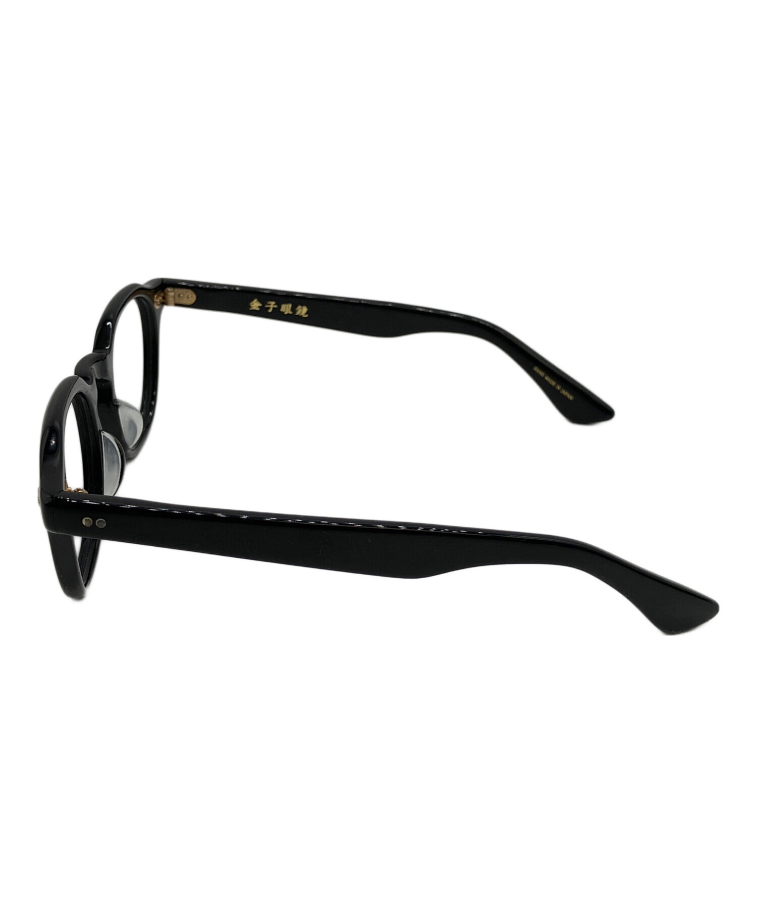 【新品未使用】金子眼鏡店　黒眼鏡　kc75 度なし 新品未使用】金子眼鏡店 黒眼鏡 kc75 度なし 金子眼鏡ブランドの紹介（