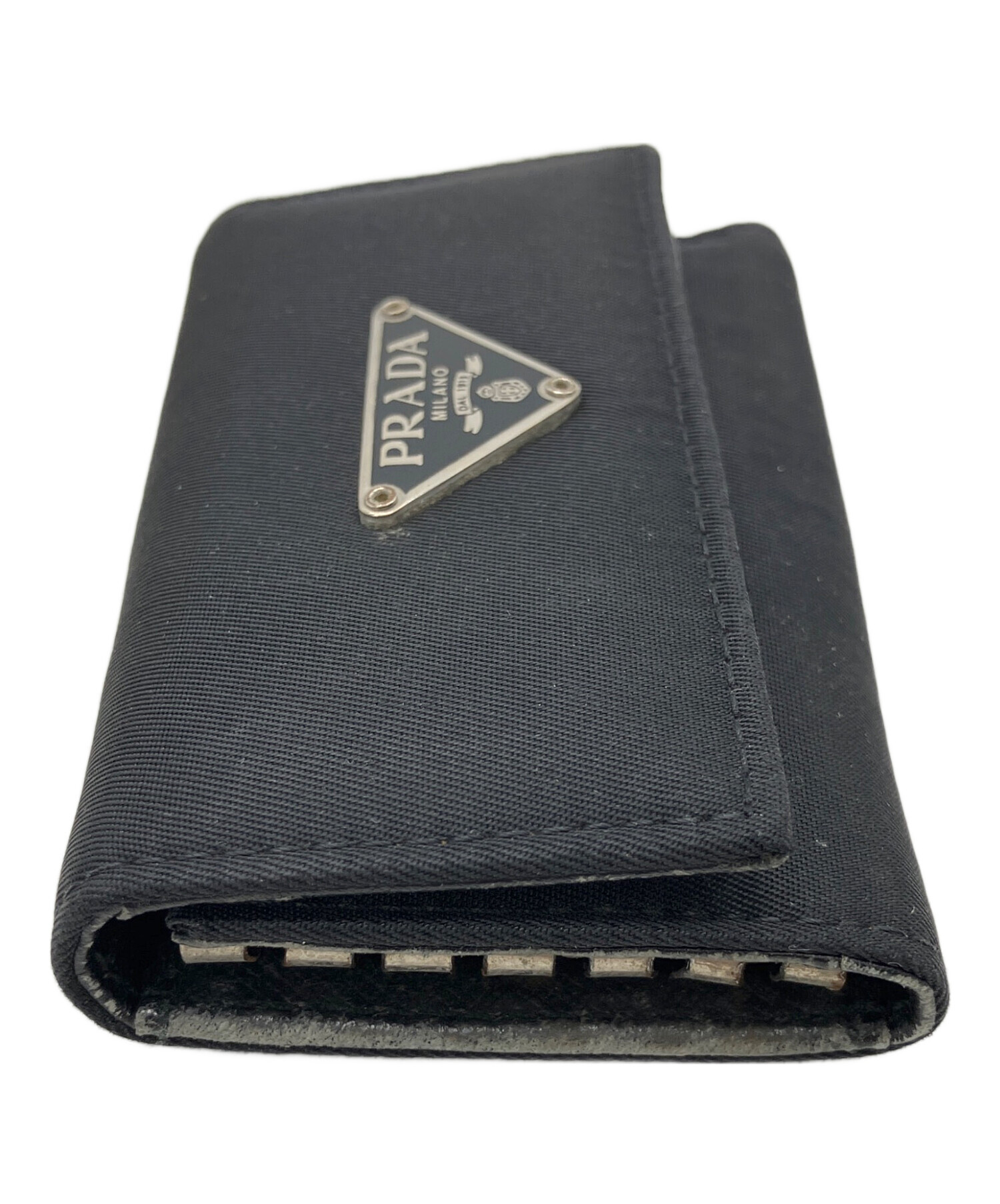 中古・古着通販】PRADA (プラダ) キーケース ブラック｜ブランド・古着