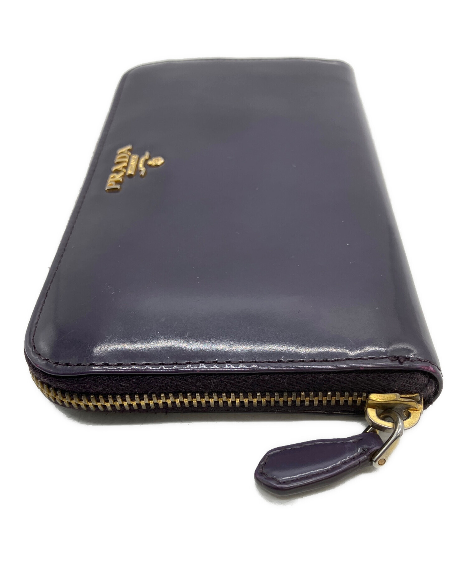 中古・古着通販】PRADA (プラダ) 長財布 パープル｜ブランド・古着通販